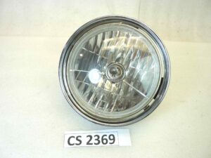 Fanale faro anteriore moto epoca vari modelli Stanley P2088 diam 140 mm H4 QA29 diam tot ghiera 180 mm NUOVO fondo di magazzino, LEGGI DESCRIZIONE