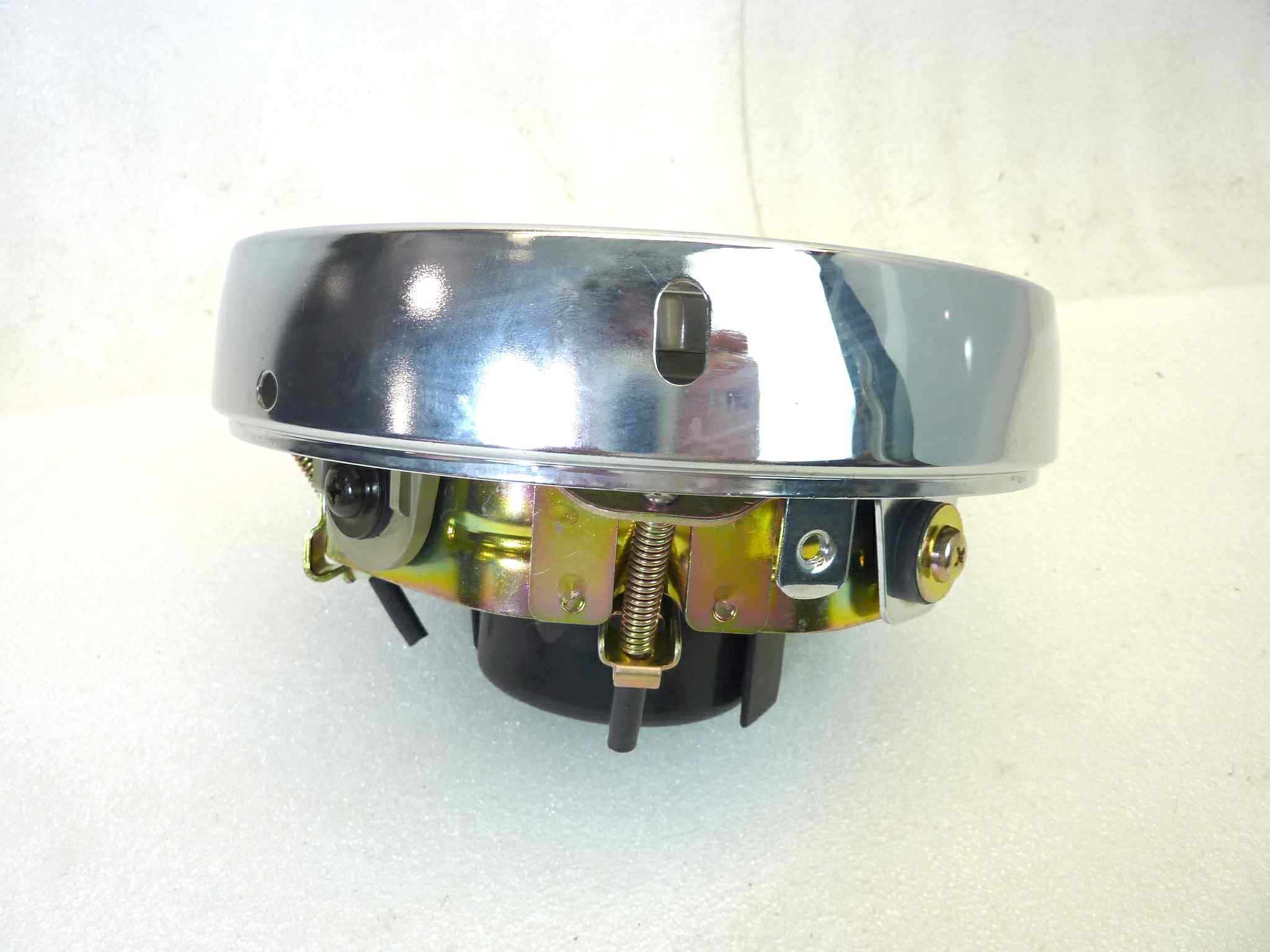 Fanale faro anteriore moto epoca vari modelli Stanley P2088 diam 140 mm H4 QA29 diam tot ghiera 180 mm NUOVO fondo di magazzino, LEGGI DESCRIZIONE - immagine 4