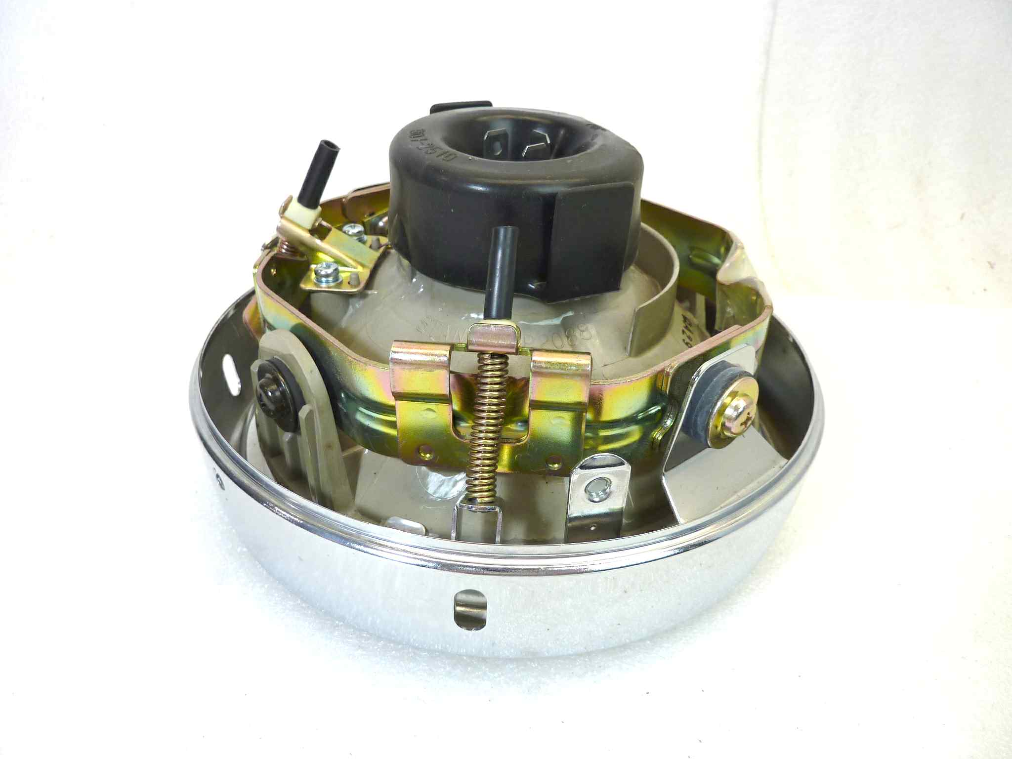 Fanale faro anteriore moto epoca vari modelli Stanley P2088 diam 140 mm H4 QA29 diam tot ghiera 180 mm NUOVO fondo di magazzino, LEGGI DESCRIZIONE - immagine 5