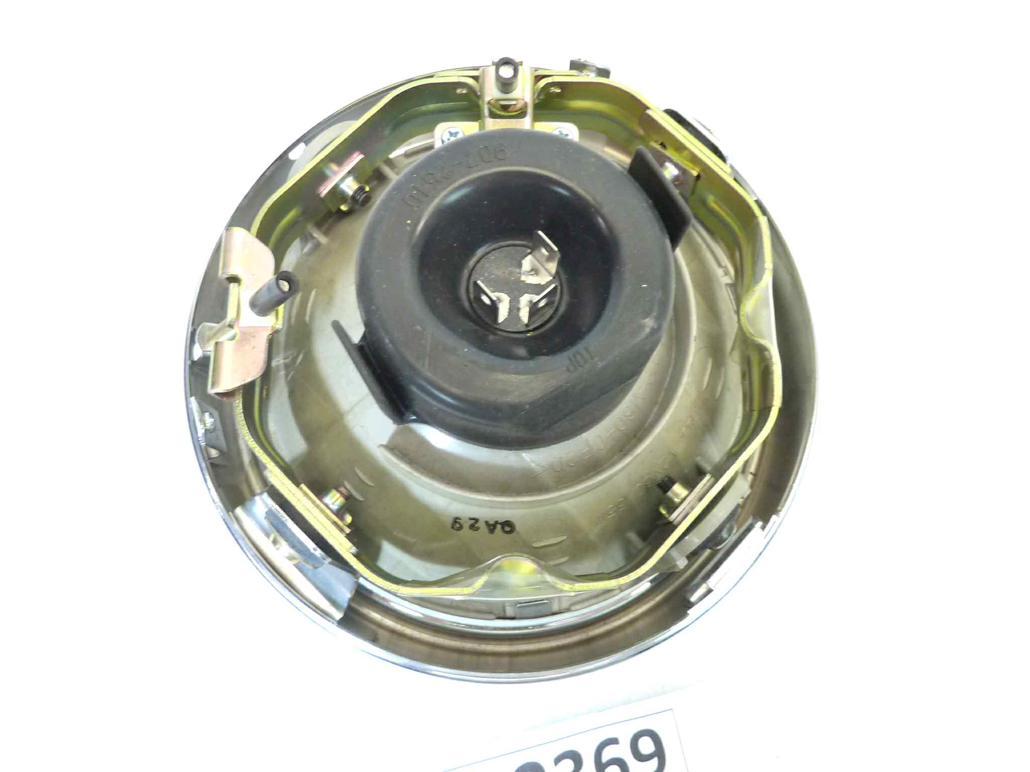Fanale faro anteriore moto epoca vari modelli Stanley P2088 diam 140 mm H4 QA29 diam tot ghiera 180 mm NUOVO fondo di magazzino, LEGGI DESCRIZIONE - immagine 7