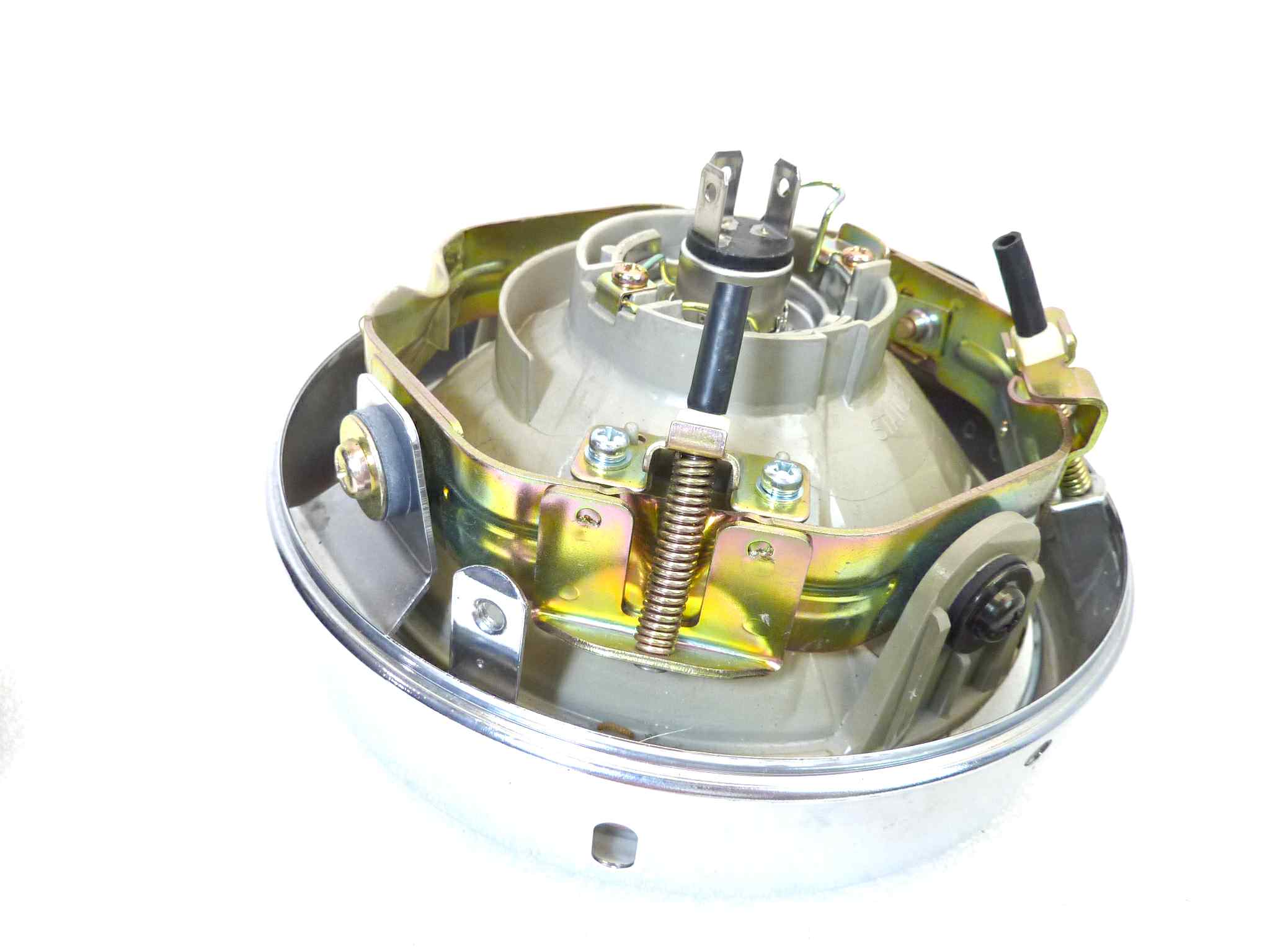 Fanale faro anteriore moto epoca vari modelli Stanley P2088 diam 140 mm H4 QA29 diam tot ghiera 180 mm NUOVO fondo di magazzino, LEGGI DESCRIZIONE - immagine 9