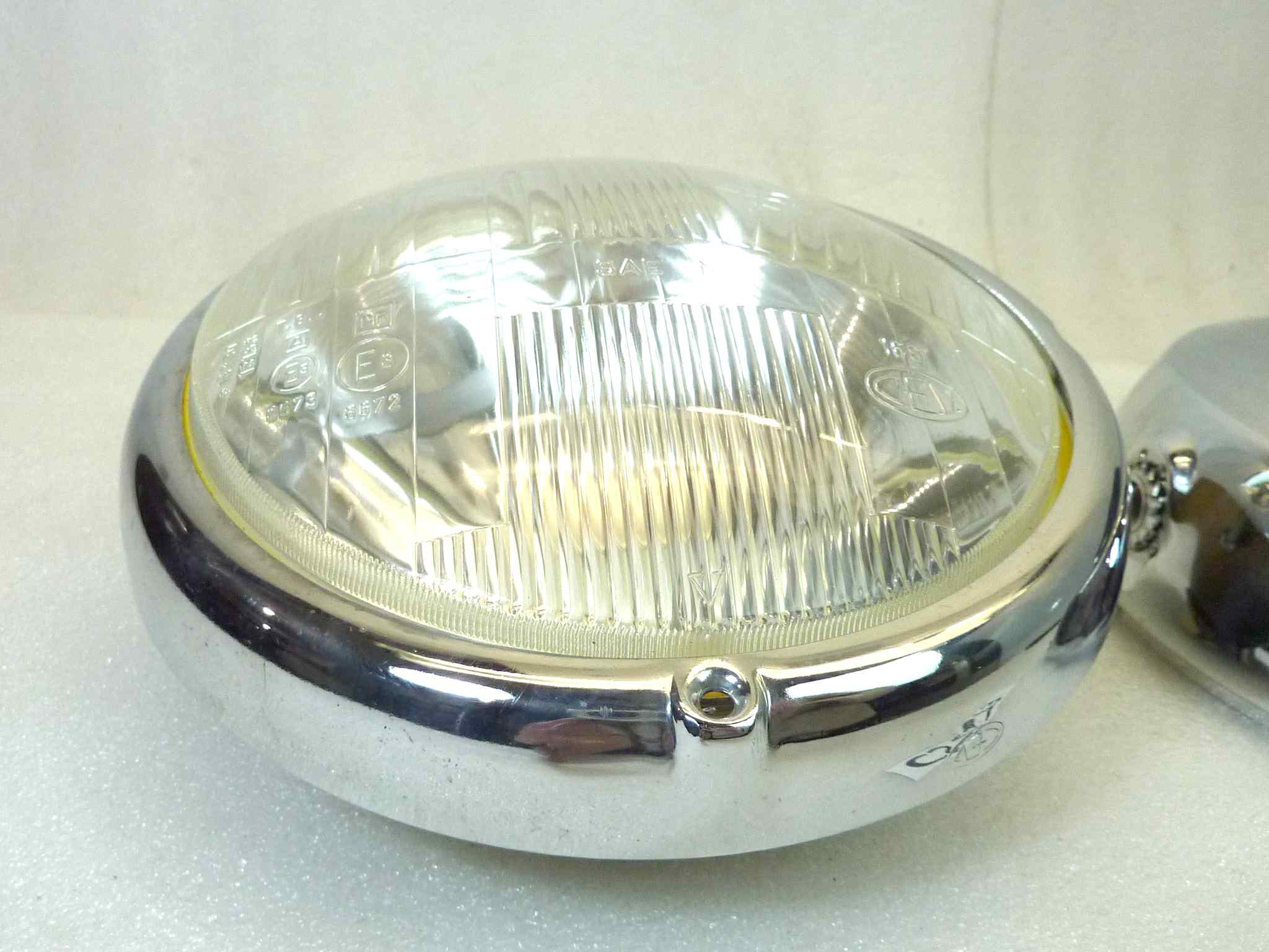 Fanale faro anteriore Guzzi T3 T5 Idroconvert Cev 168 ghiera e calotta Cev 04719 VITE DI CHIUSURA MANCANTENUOVO fondo di magazzino, LEGGI DESCRIZIONE - immagine 9
