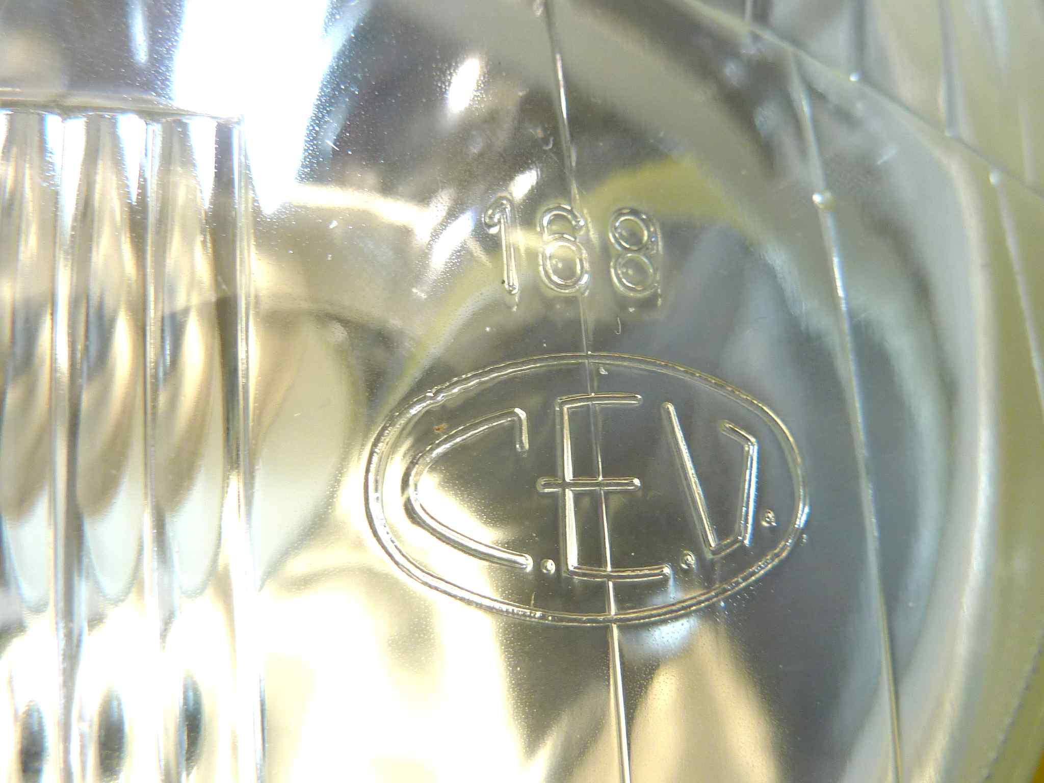 Fanale faro anteriore Guzzi T3 T5 Idroconvert Cev 168 ghiera e calotta Cev 04719 VITE DI CHIUSURA MANCANTENUOVO fondo di magazzino, LEGGI DESCRIZIONE - immagine 11