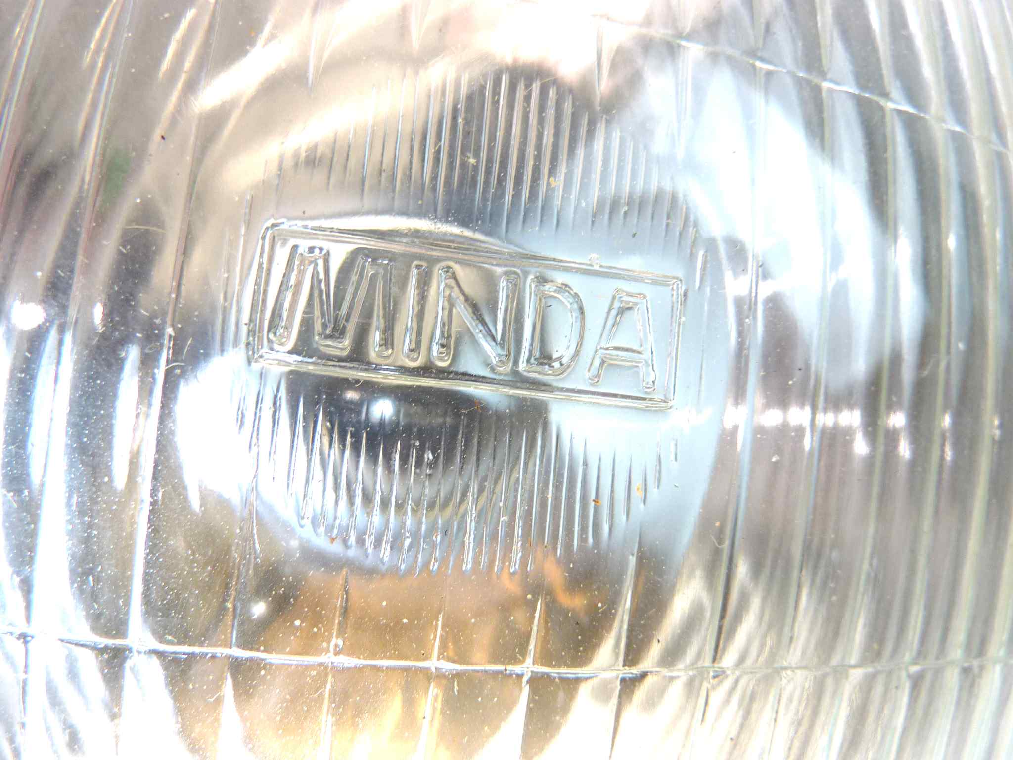 Gruppo ottico faro Minda diam vetro 165 mm calotta Unominda 08-12 diam 175 mm - immagine 2
