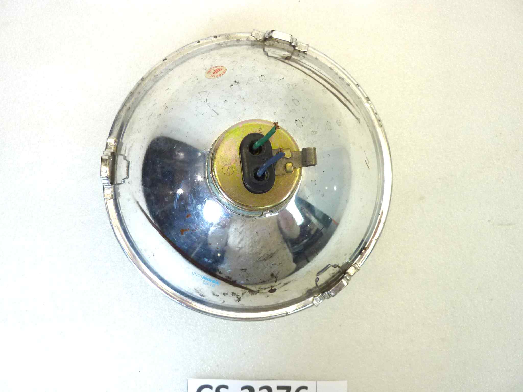 Gruppo ottico faro Minda diam vetro 165 mm calotta Unominda 08-12 diam 175 mm - immagine 5