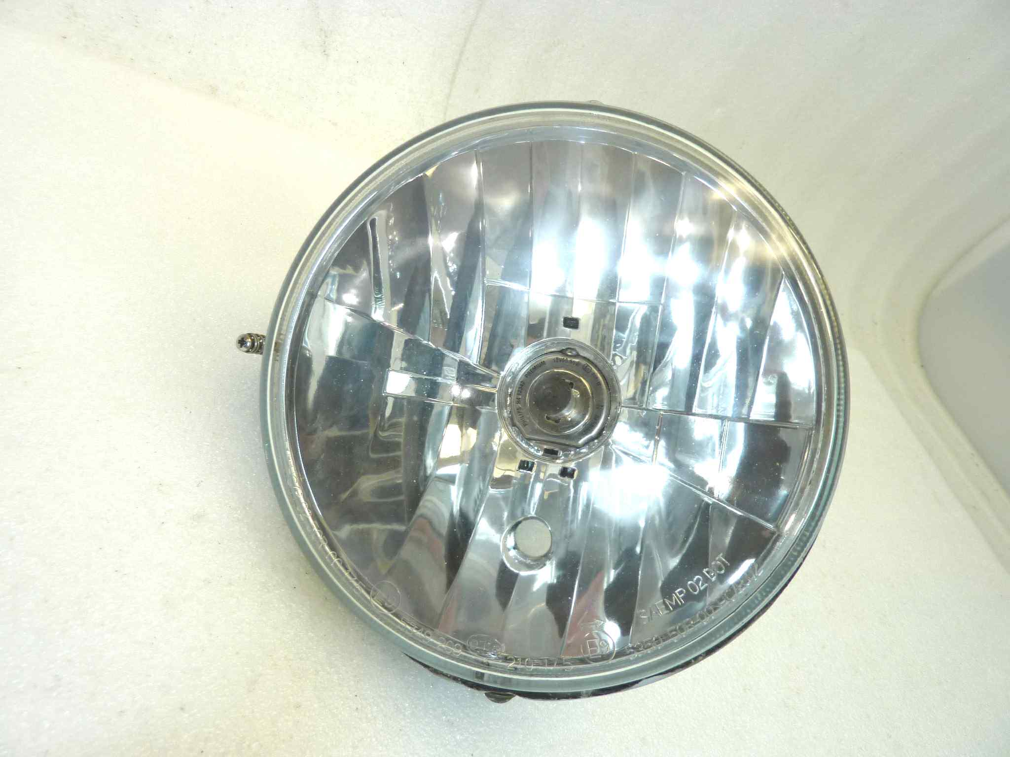 Gruppo ottico faro anteriore Guzzi V7 V11 Nevada Breva 750 IE cod 32740410 - immagine 2