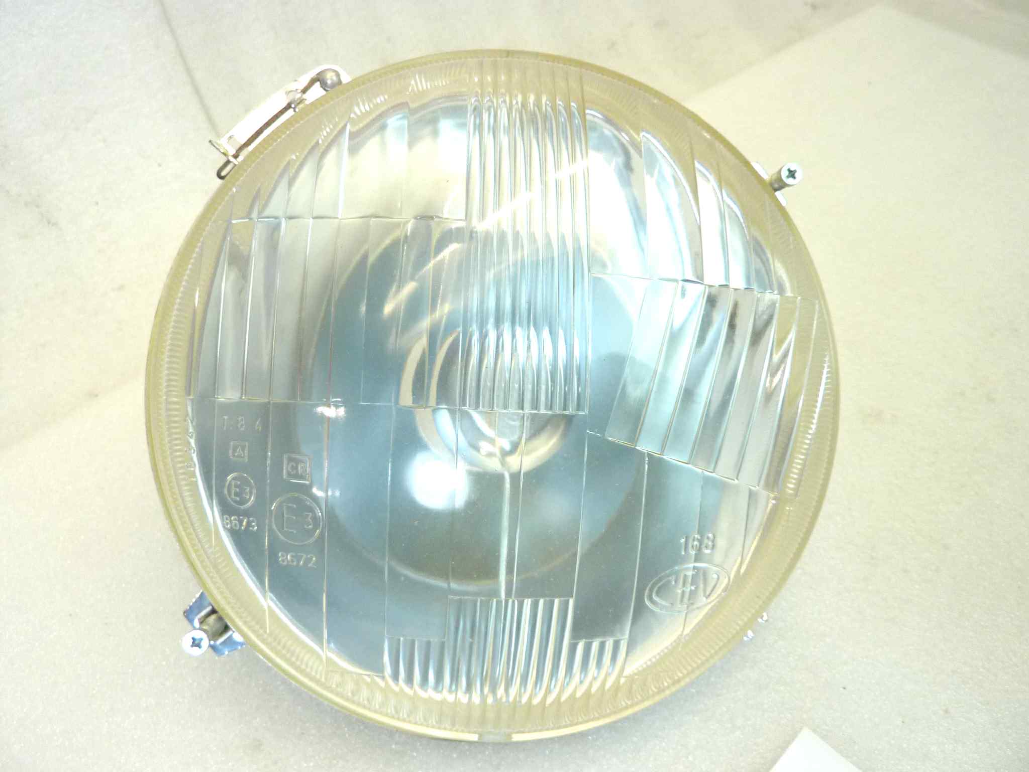 Gruppo ottico faro cev 168 16243 T.8.4 diam 170 mm calotta Cev diam 178 mm NUOVO fondo di magazzino, LEGGI DESCRIZIONE - immagine 2