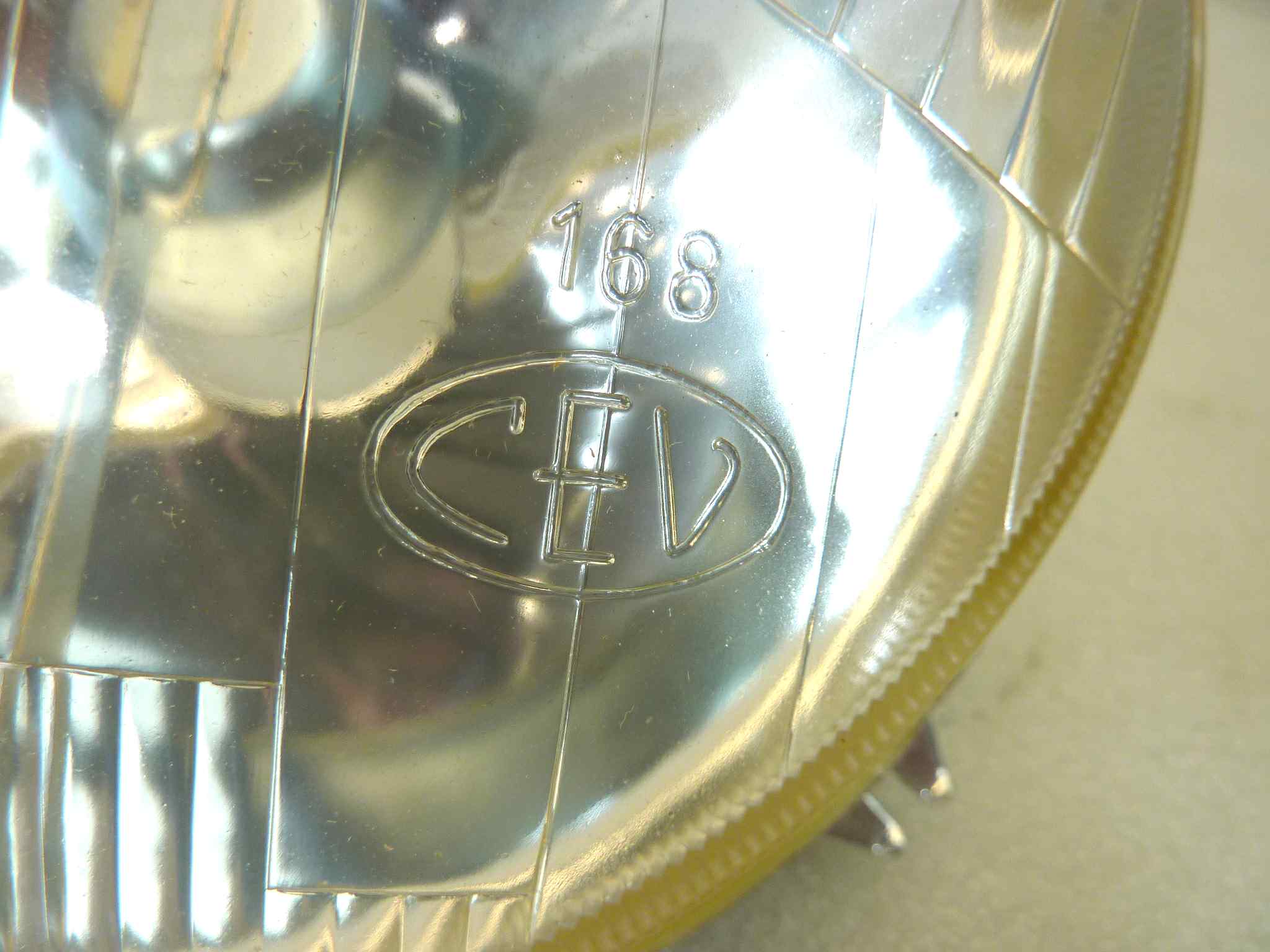 Gruppo ottico faro cev 168 16243 T.8.4 diam 170 mm calotta Cev diam 178 mm NUOVO fondo di magazzino, LEGGI DESCRIZIONE - immagine 3