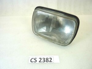 Gruppo ottico faro Fiat 125 126 127 128 900E 900T Fiorino Guzzi V35 Imola Monza Le Mans Maserati Carello 409
