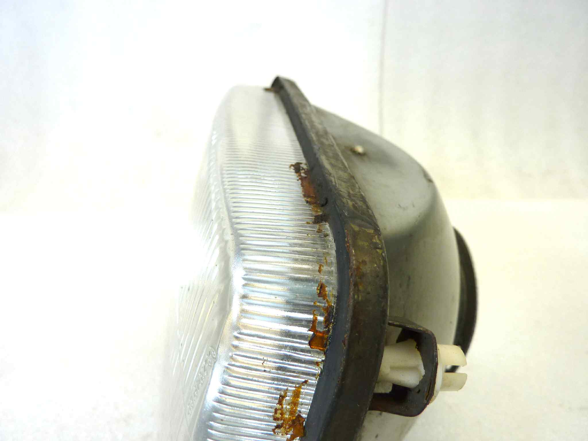 Gruppo ottico faro Fiat 125 126 127 128 900E 900T Fiorino Guzzi V35 Imola Monza Le Mans Maserati Carello 409 - immagine 5