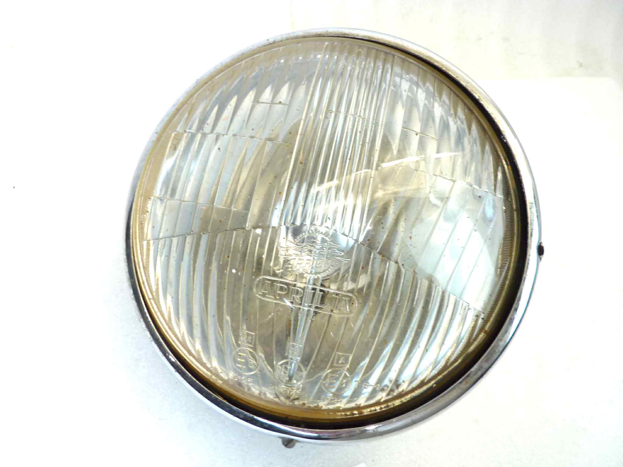 Fanale faro anteriore Guzzi Nevada Florida V50 vetro Aprilia 35964 diam 170 mm diam tot 193 mm - immagine 2