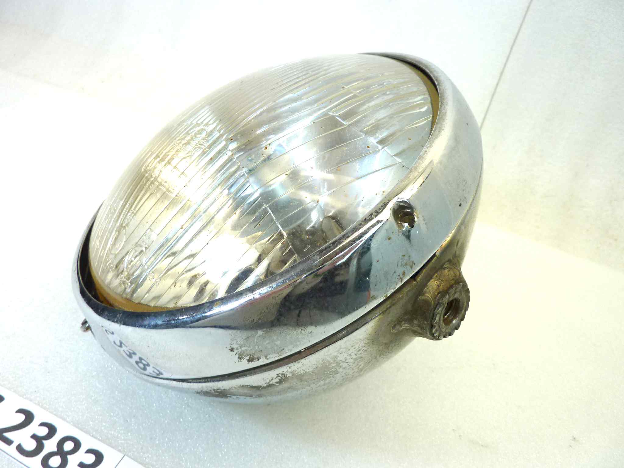 Fanale faro anteriore Guzzi Nevada Florida V50 vetro Aprilia 35964 diam 170 mm diam tot 193 mm - immagine 4