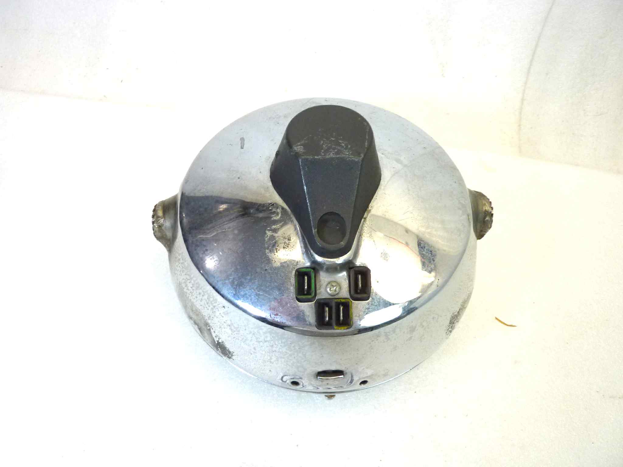 Fanale faro anteriore Guzzi Nevada Florida V50 vetro Aprilia 35964 diam 170 mm diam tot 193 mm - immagine 7