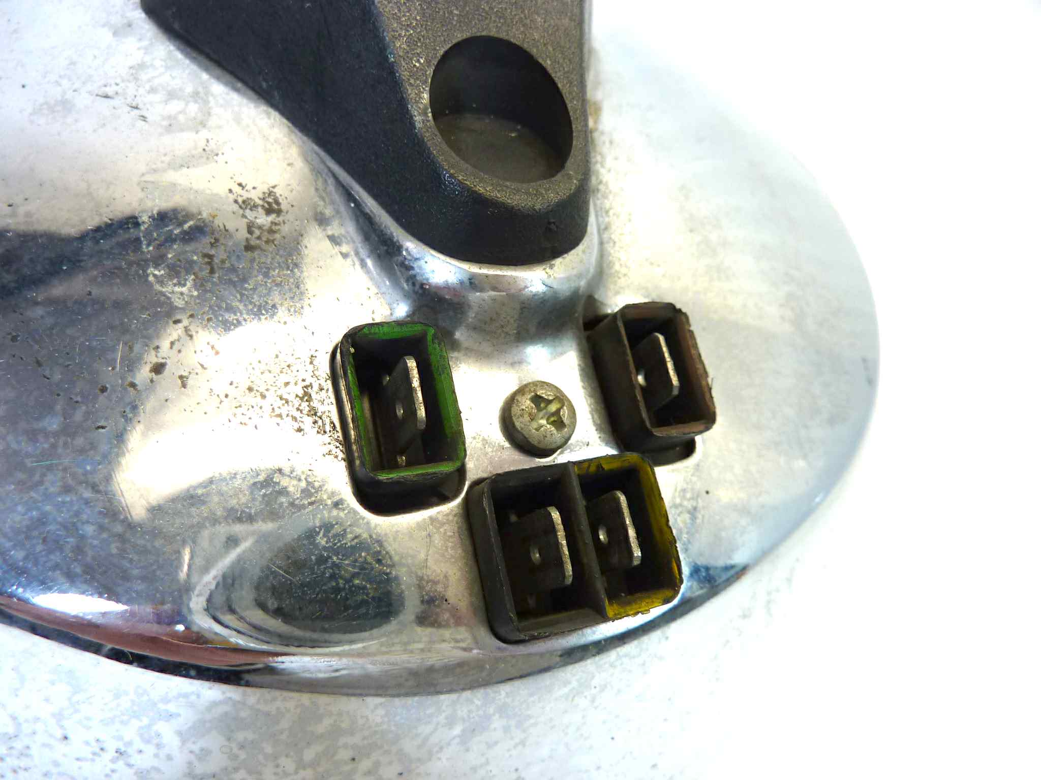 Fanale faro anteriore Guzzi Nevada Florida V50 vetro Aprilia 35964 diam 170 mm diam tot 193 mm - immagine 9