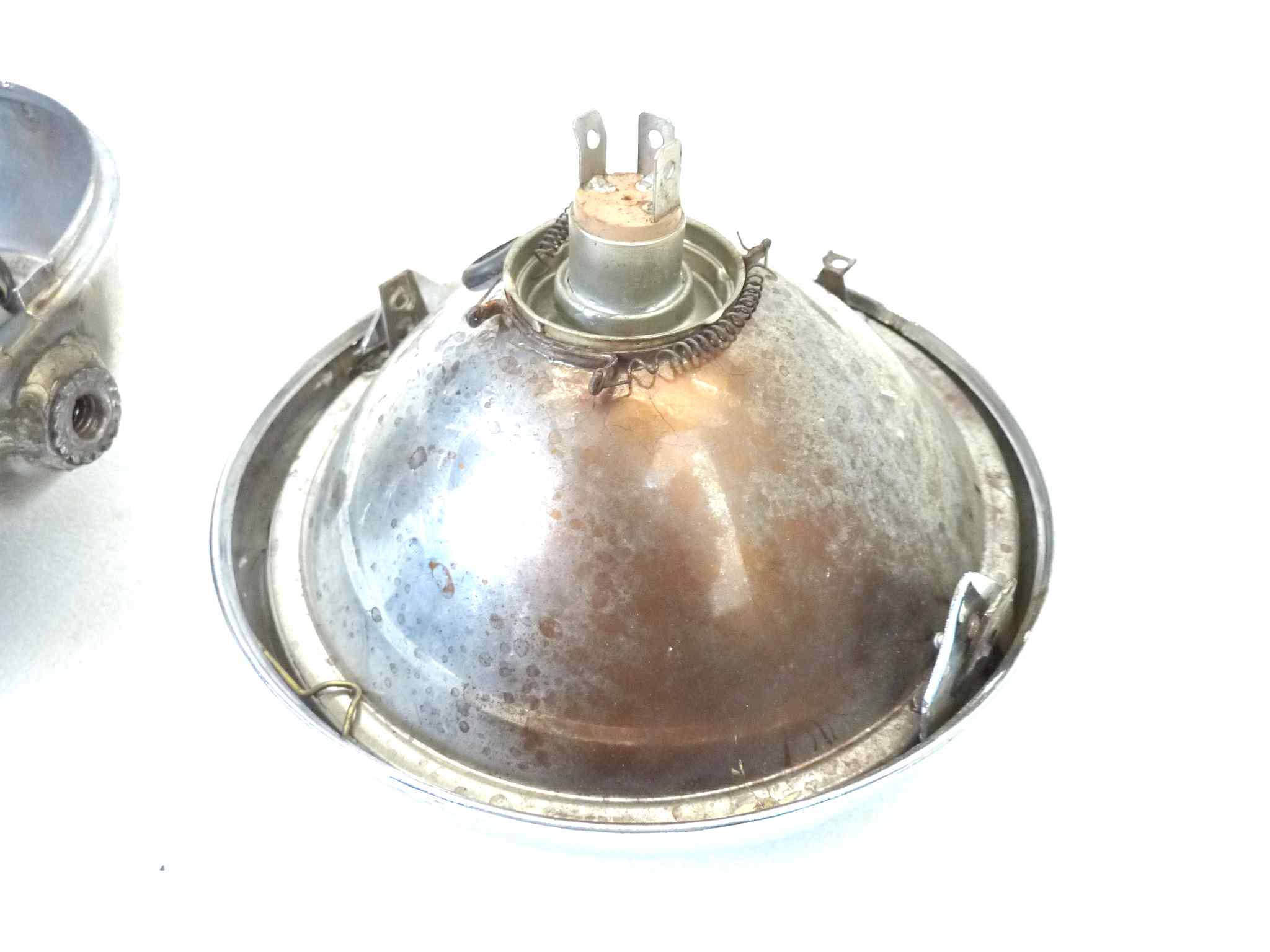 Fanale faro anteriore Guzzi Nevada Florida V50 vetro Aprilia 35964 diam 170 mm diam tot 193 mm - immagine 14