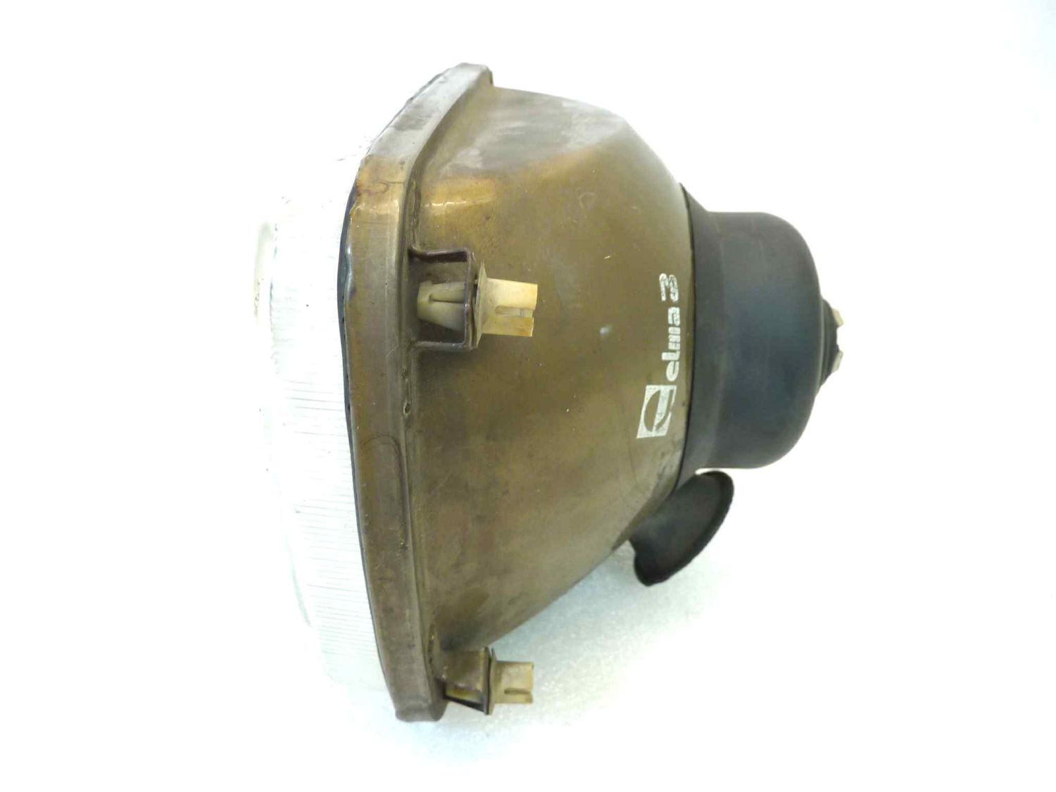 Gruppo ottico faro Fiat 125 126 127 128 900E 900T Fiorino Guzzi V35 Imola Monza Le Mans Maserati Carello 409 - immagine 4