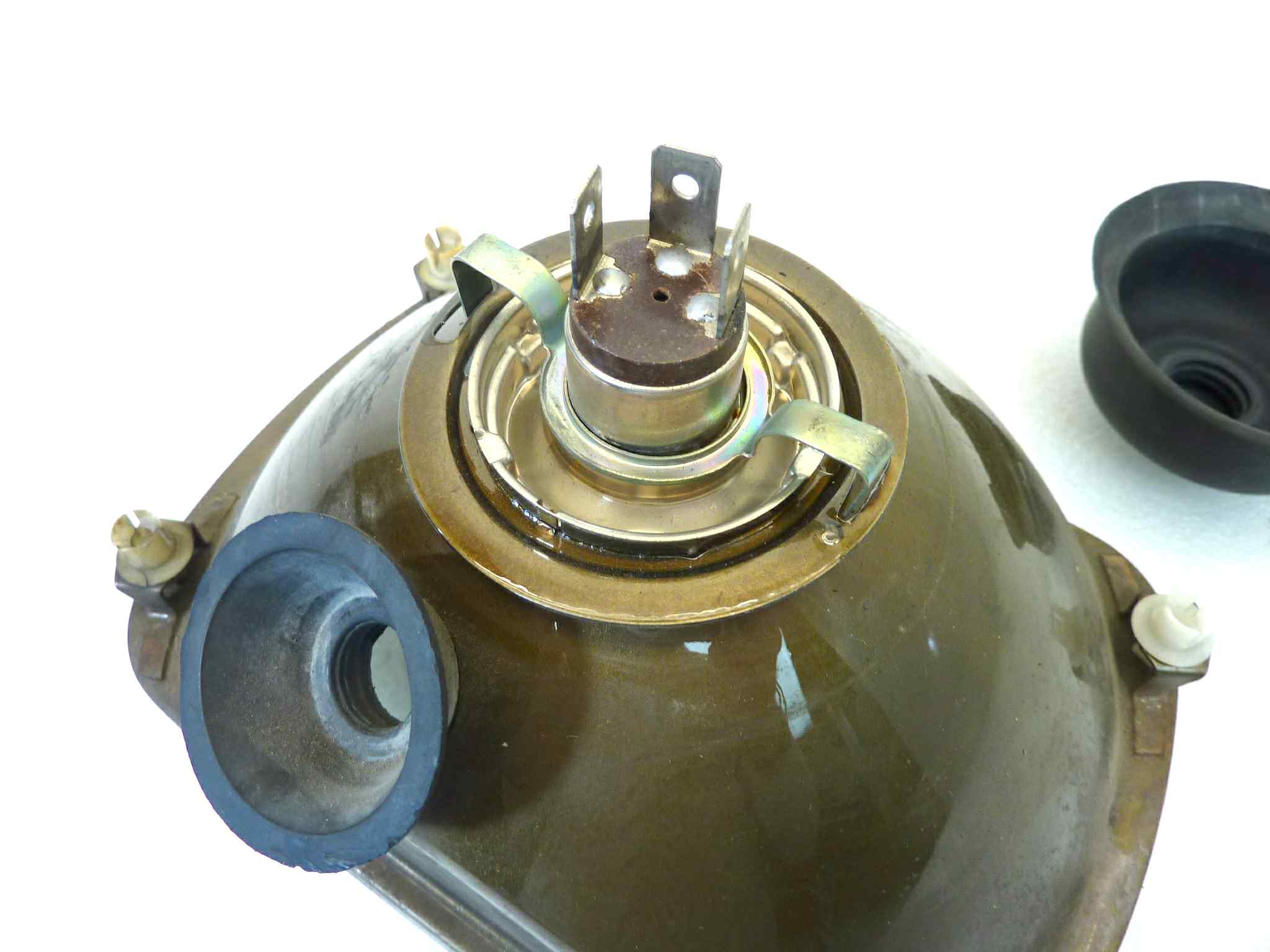 Gruppo ottico faro Fiat 125 126 127 128 900E 900T Fiorino Guzzi V35 Imola Monza Le Mans Maserati Carello 409 - immagine 12