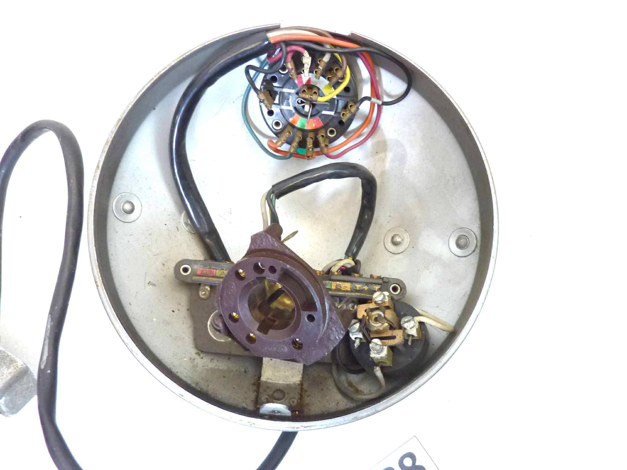 Guscio faro Guzzi Stornello Scrambler con comando Aprilia diam est 172 mm int 160 mm come da foto non testato - immagine 2