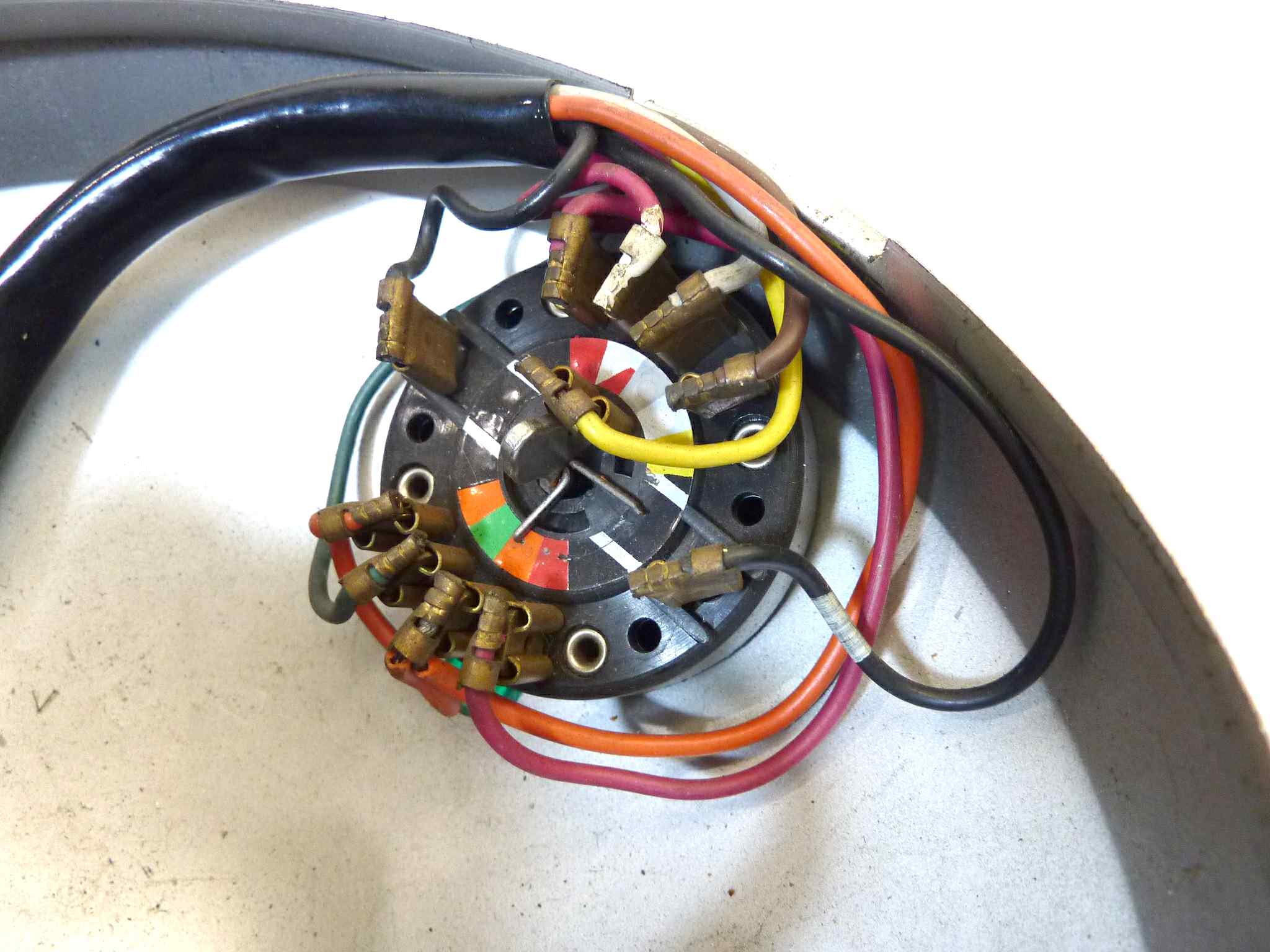 Guscio faro Guzzi Stornello Scrambler con comando Aprilia diam est 172 mm int 160 mm come da foto non testato - immagine 6