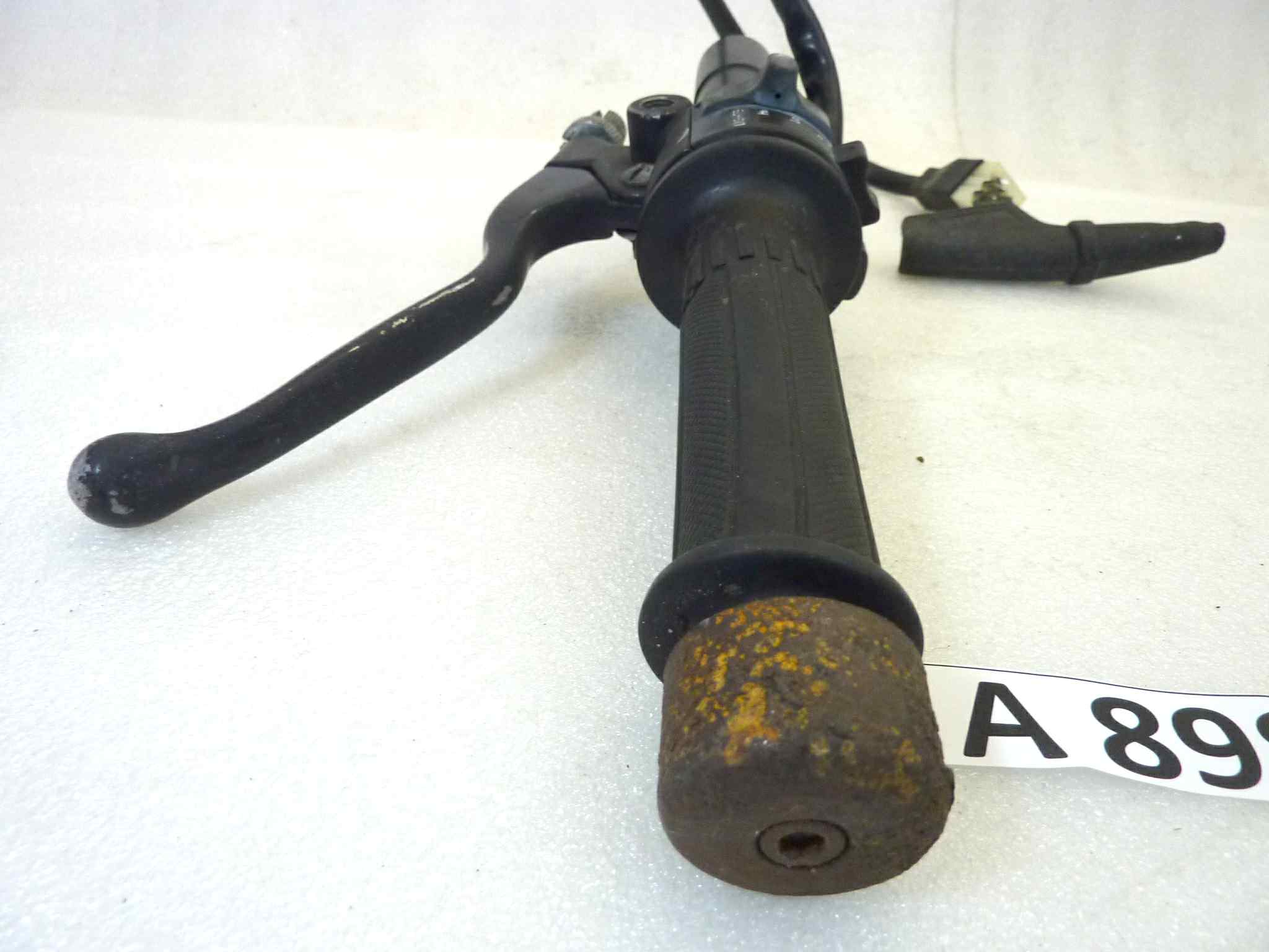 Comandi manubrio sinistro Aprilia AF1 50 1986 - 1987 tipo AB devio luci staffa leva frizione - immagine 10