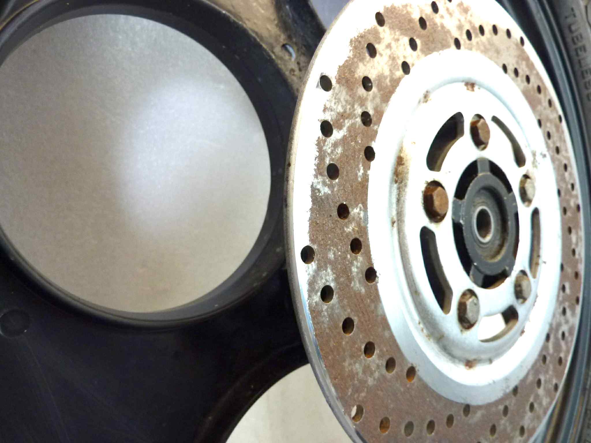 Ruota anteriore Aprilia AF1 50 1986 - 1987 tipo AB - immagine 3