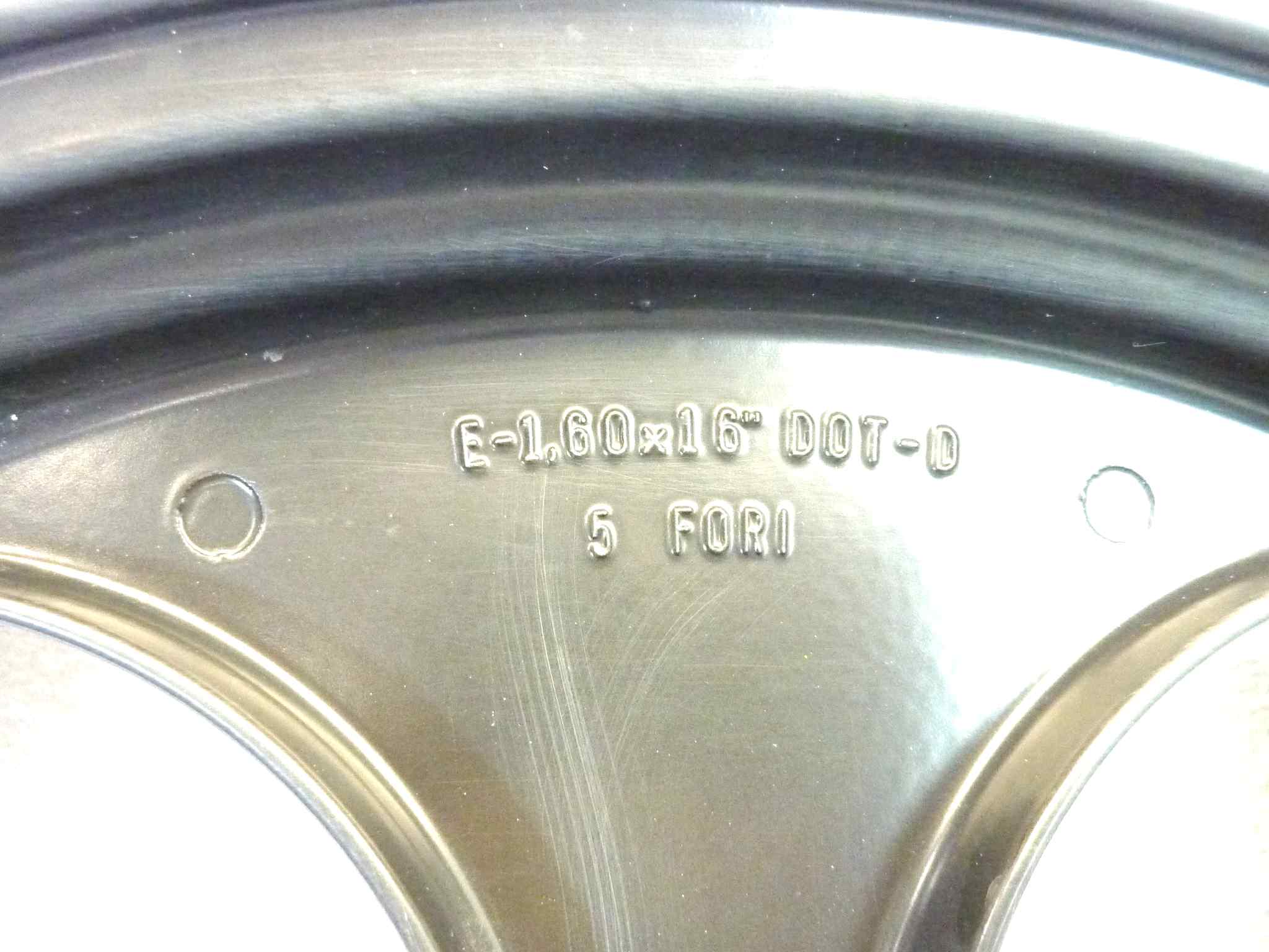 Ruota anteriore Aprilia AF1 50 1986 - 1987 tipo AB - immagine 6