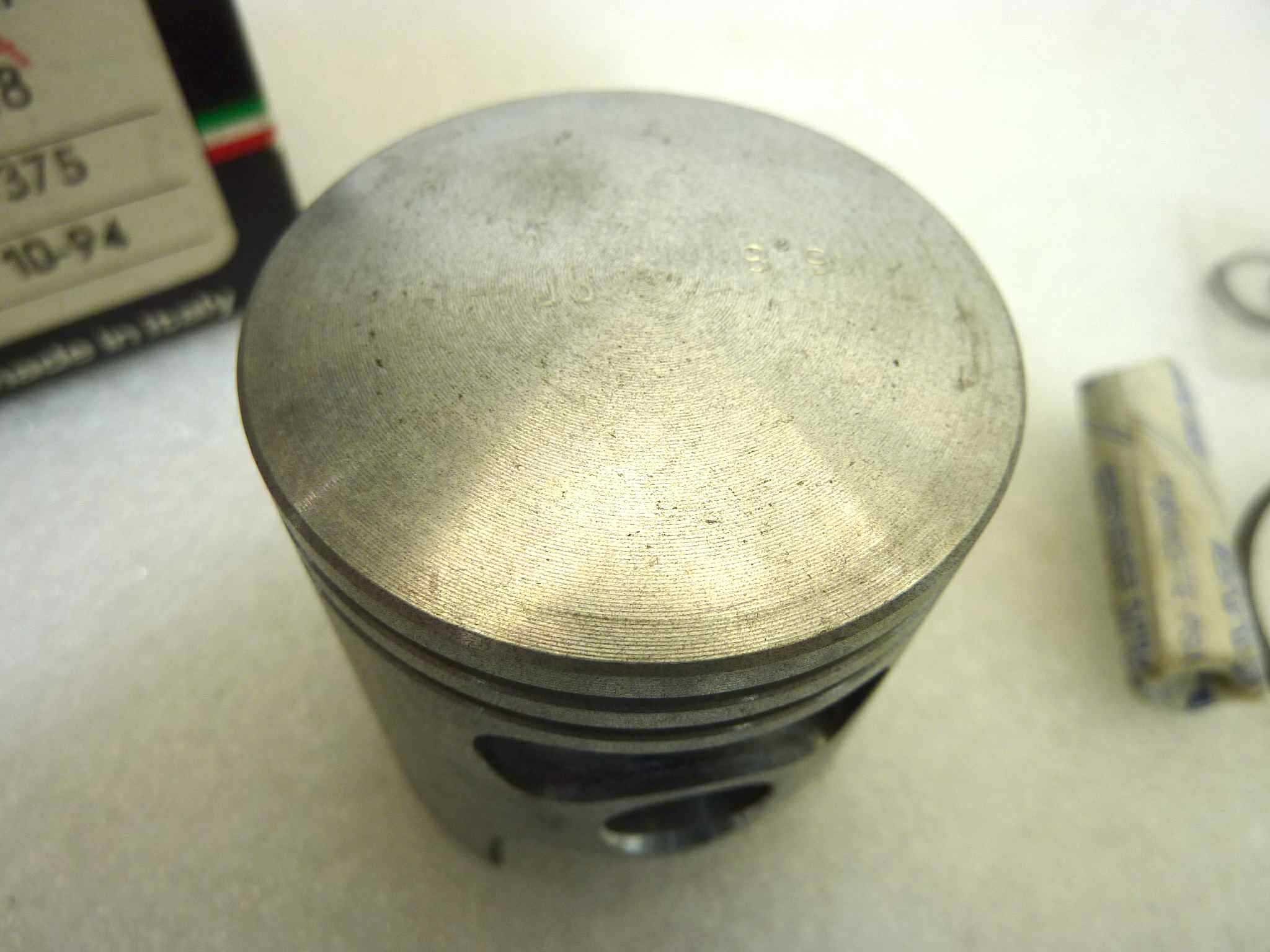 Pistone Piaggio Sfera Polini Asso Werke diametro 46,8 cod 5375 NUOVO Fondo di magazzino, VEDI FOTO, LEGGI DESCRIZIONE - immagine 4