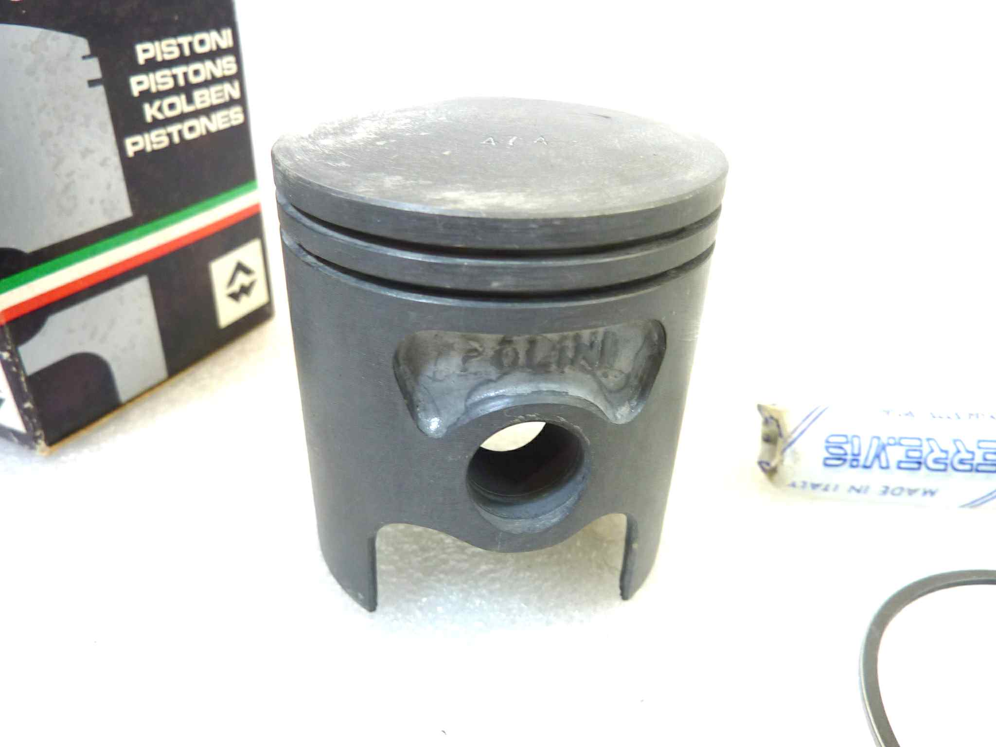Pistone Piaggio Sfera Polini Asso Werke diametro 47,4 cod 5591 NUOVO Fondo di magazzino, VEDI FOTO, LEGGI DESCRIZIONE - immagine 2