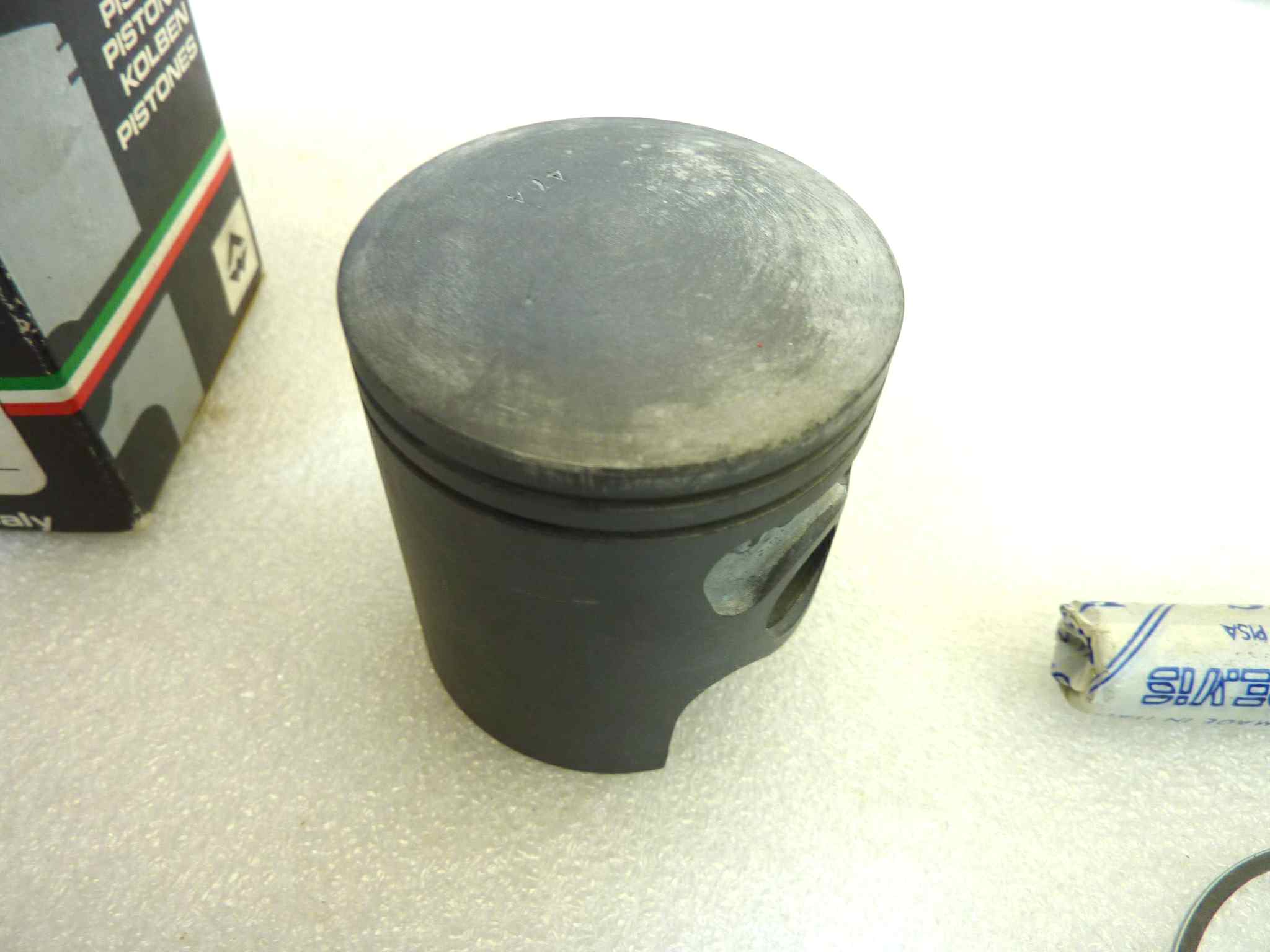 Pistone Piaggio Sfera Polini Asso Werke diametro 47,4 cod 5591 NUOVO Fondo di magazzino, VEDI FOTO, LEGGI DESCRIZIONE - immagine 4