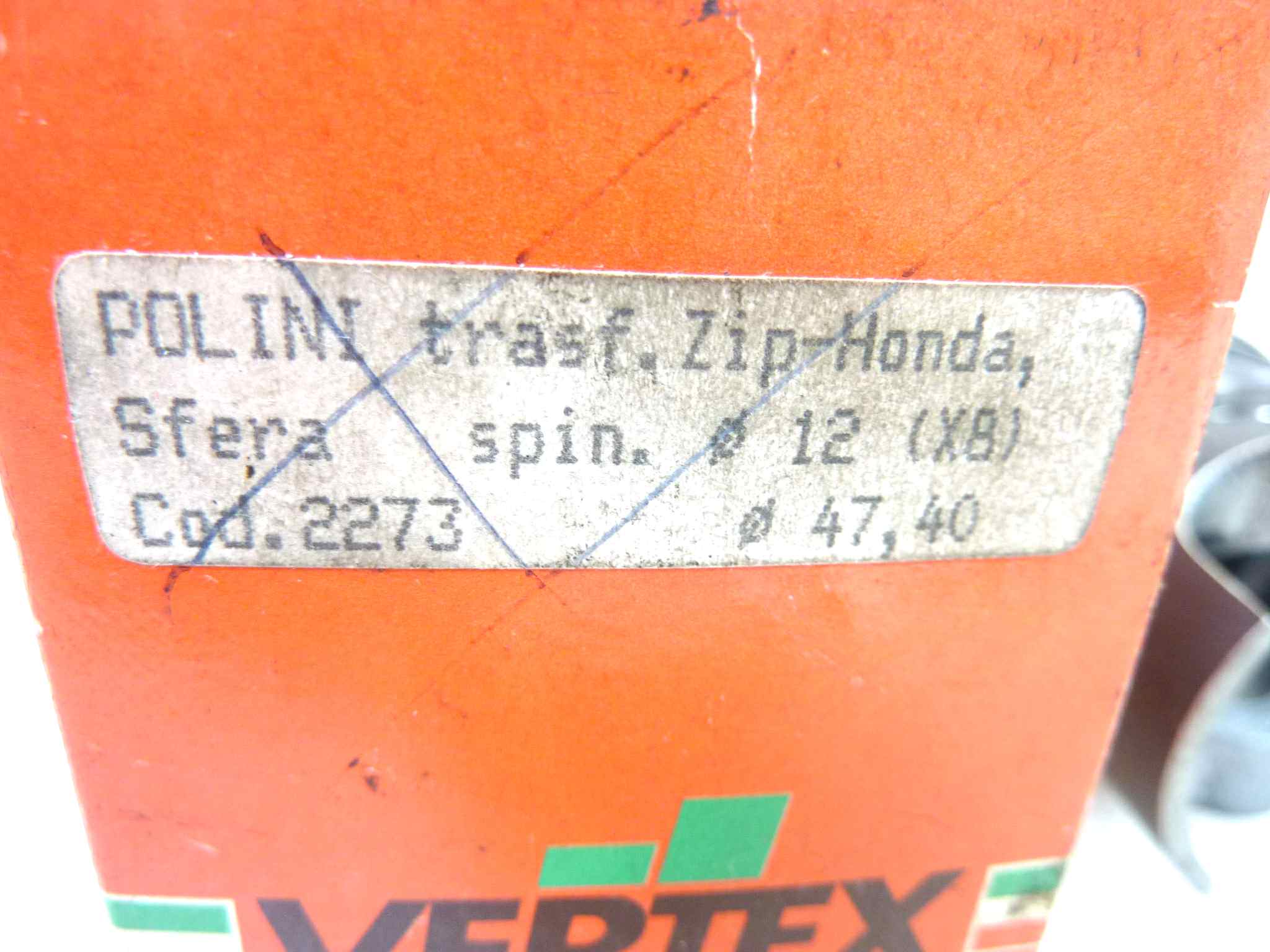 Pistone Polini trasf Zip Honda Vertex diametro 47,4 (spin 12) cod 2273 NUOVO Fondo di magazzino, VEDI FOTO, LEGGI DESCRIZIONE - immagine 8