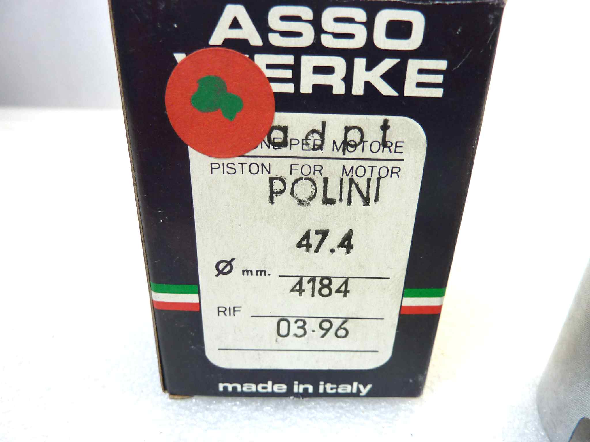 Pistone Polini Asso Werke diametro 47 A cod 5015 NUOVO Fondo di magazzino, VEDI FOTO, LEGGI DESCRIZIONE - immagine 3