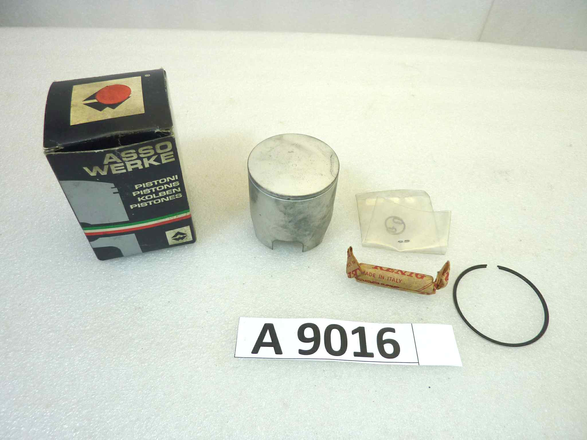 Pistone Polini Asso Werke diametro 47,6 D cod 5930 NUOVO Fondo di magazzino, VEDI FOTO, LEGGI DESCRIZIONE