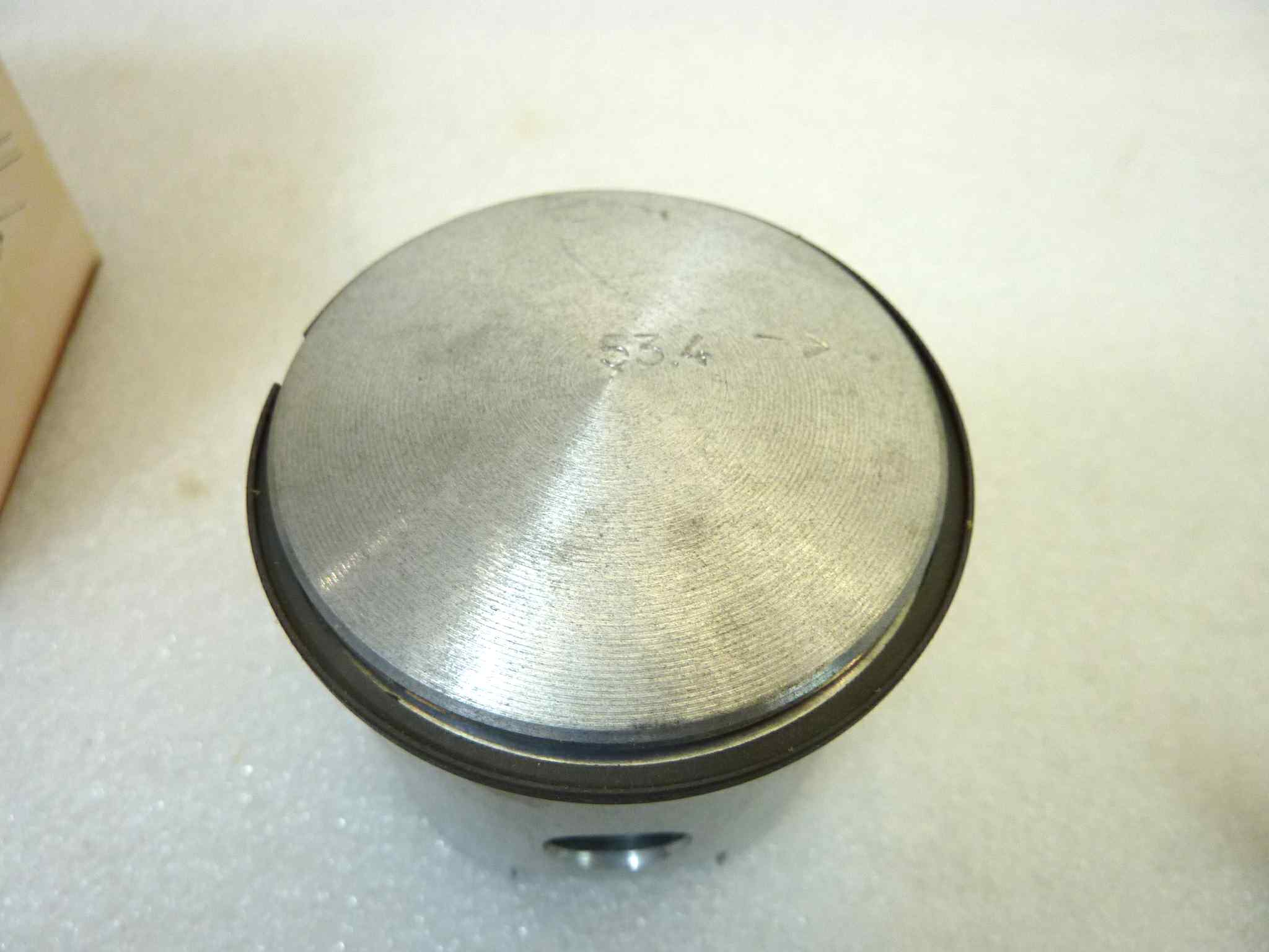 Pistone Piaggio Vespa Asso Werke diametro 53,4 cod 3909 NUOVO Fondo di magazzino, VEDI FOTO, LEGGI DESCRIZIONE - immagine 8
