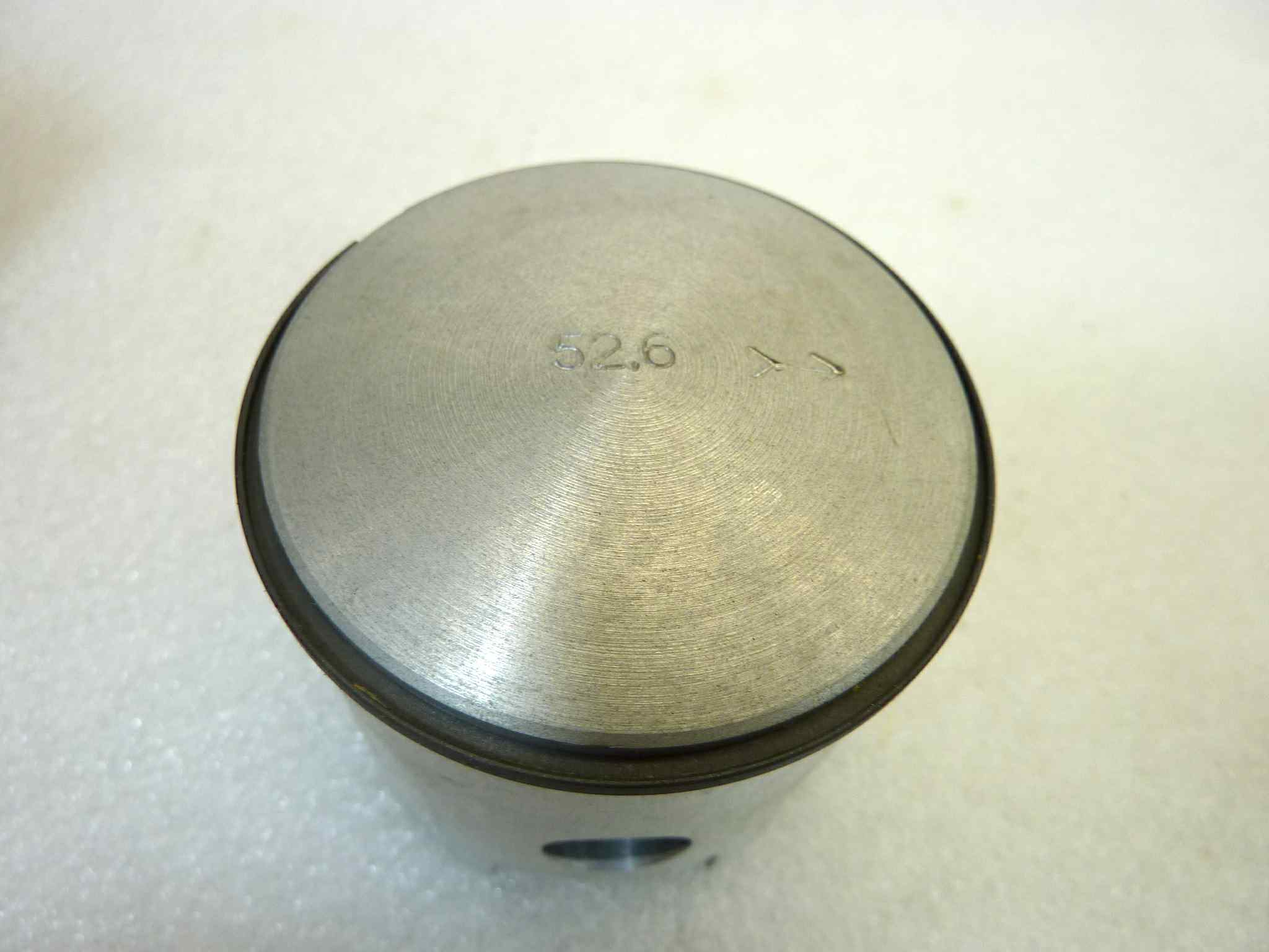 Pistone Piaggio Vespa Asso Werke diametro 52,6 cod 3909 NUOVO Fondo di magazzino, VEDI FOTO, LEGGI DESCRIZIONE - immagine 8