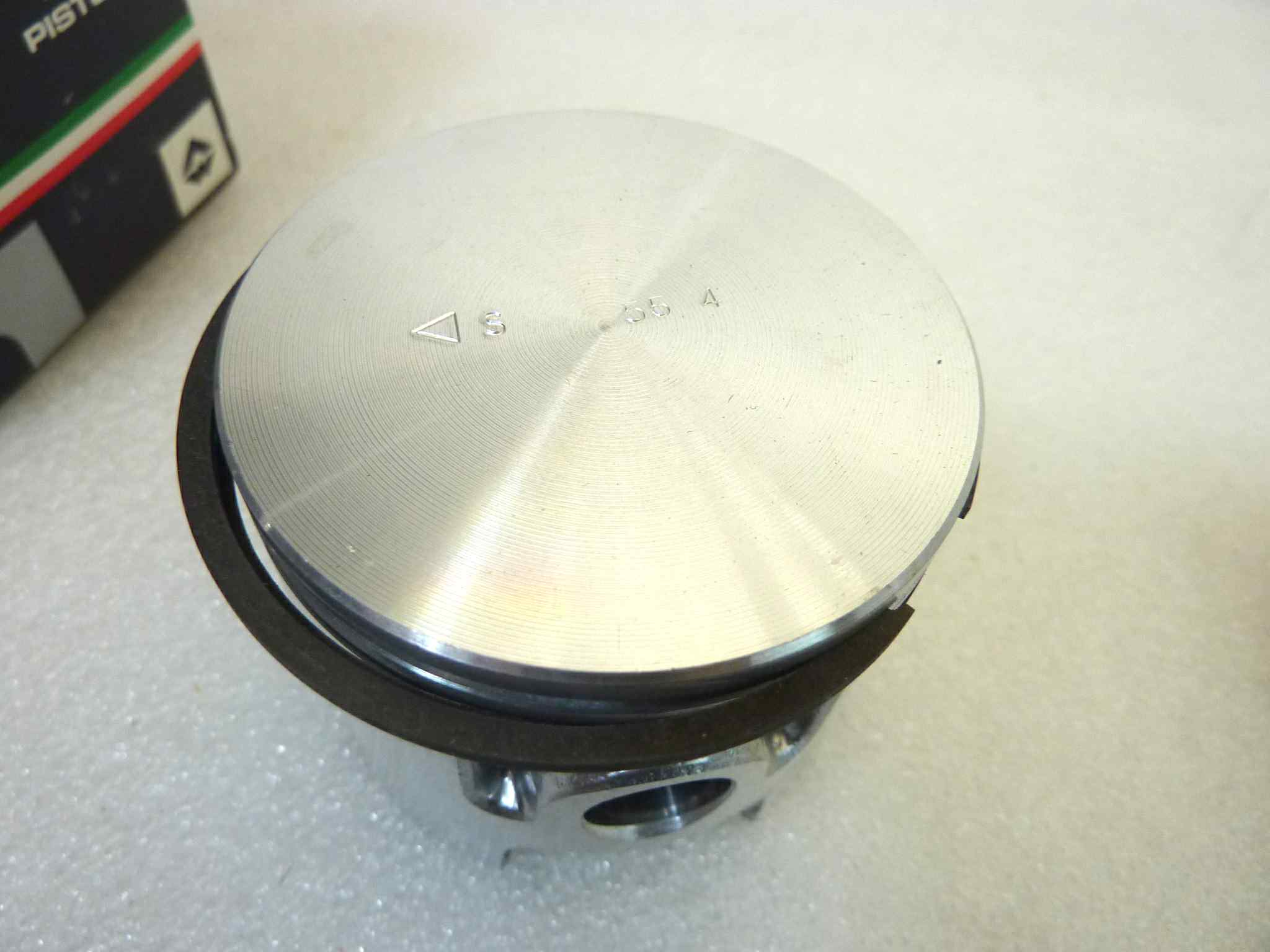 Pistone Piaggio Vespa Asso Werke diametro 55,4 cod VM 5506344 NUOVO Fondo di magazzino, VEDI FOTO, LEGGI DESCRIZIONE - immagine 8