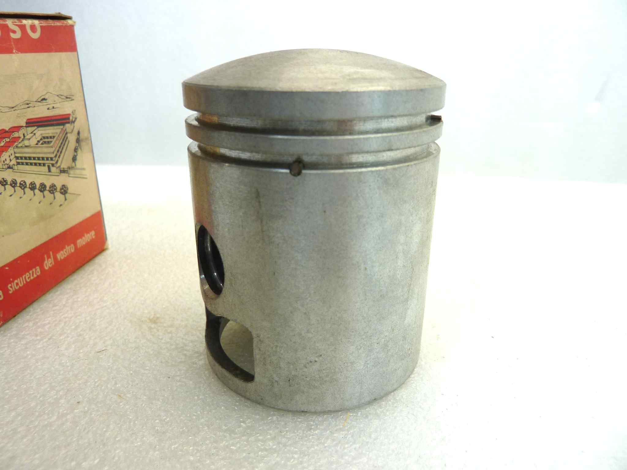 Pistone Piaggio Vespa Asso Werke diametro 53,9 cod 1805 no spinotto NUOVO Fondo di magazzino, VEDI FOTO, LEGGI DESCRIZIONE - immagine 4