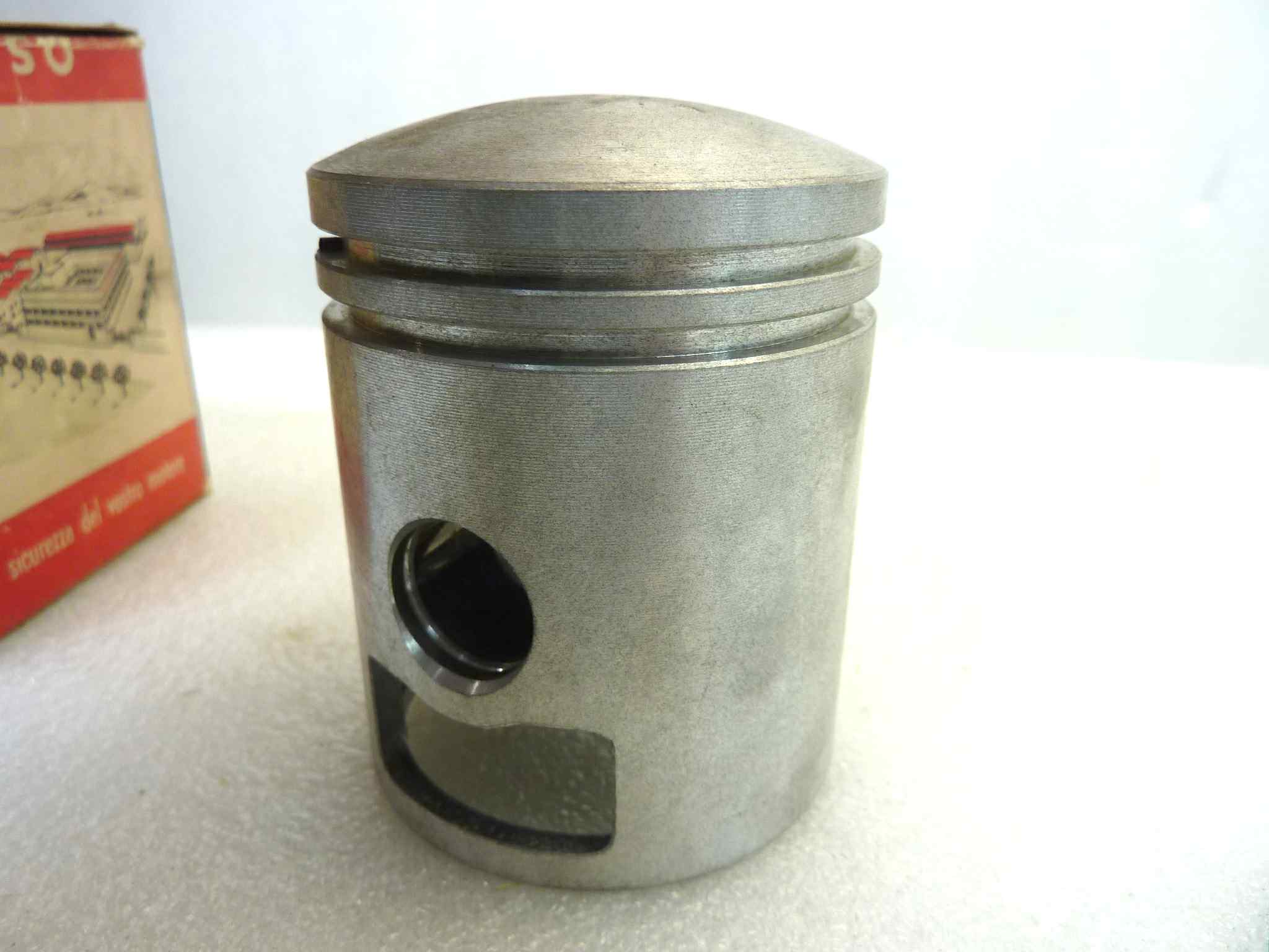 Pistone Piaggio Vespa Asso Werke diametro 53,9 cod 1805 no spinotto NUOVO Fondo di magazzino, VEDI FOTO, LEGGI DESCRIZIONE - immagine 6