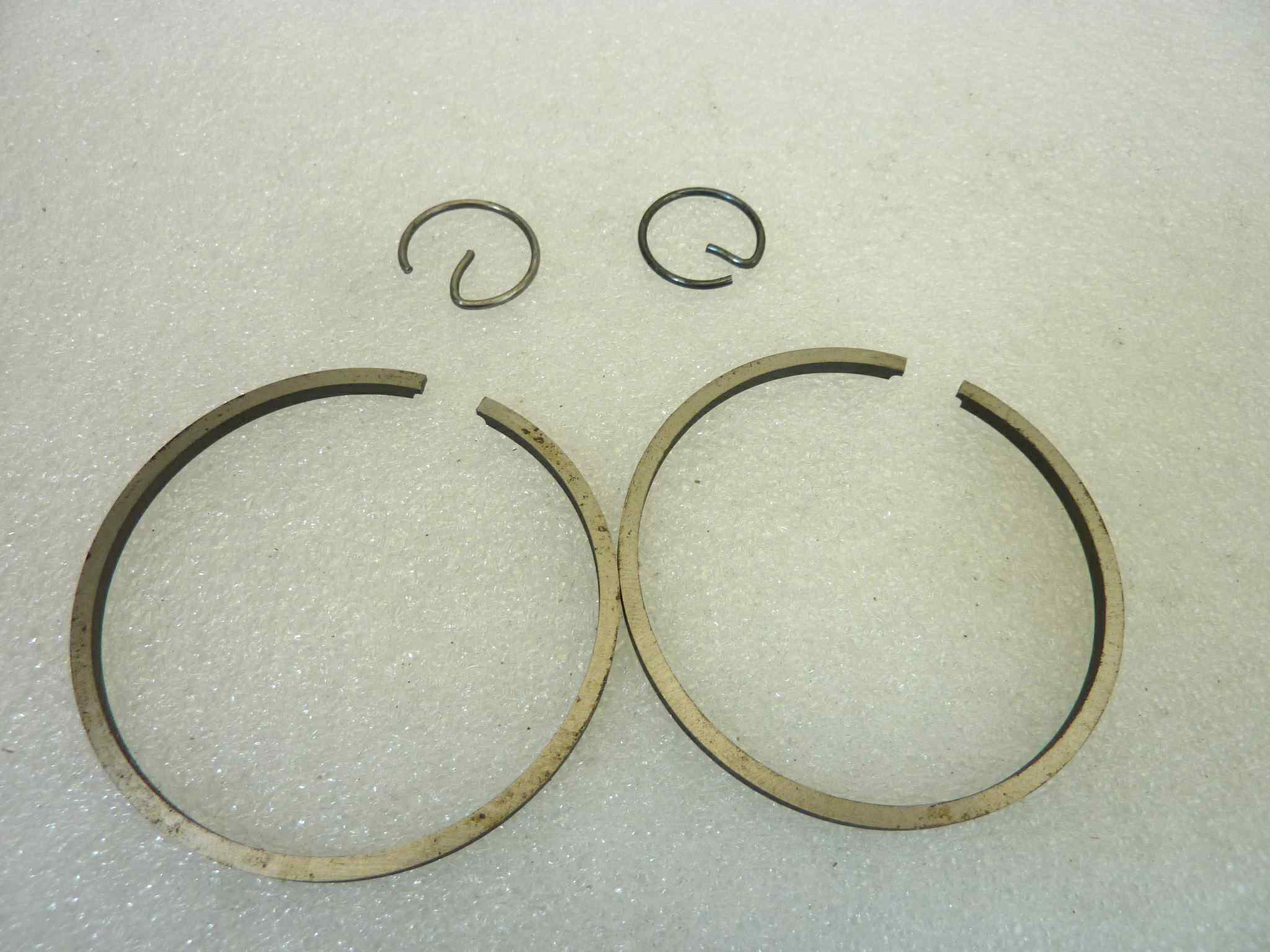 Pistone Piaggio Vespa Asso Werke diametro 53,9 cod 1805 no spinotto NUOVO Fondo di magazzino, VEDI FOTO, LEGGI DESCRIZIONE - immagine 10