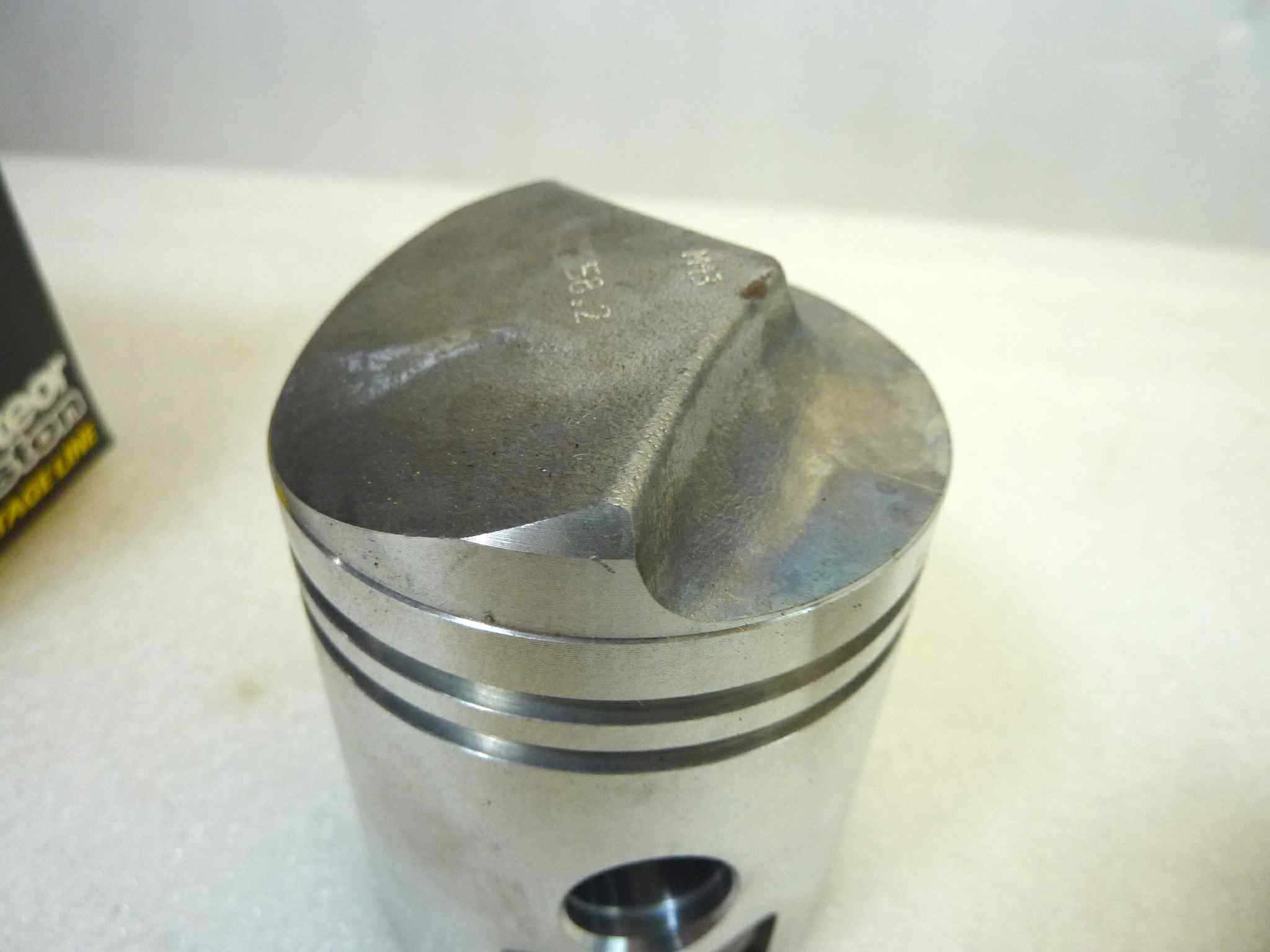 Pistone Piaggio Vespa 150 -2% Meteor diametro 58,2 cod PC 0430120 NUOVO Fondo di magazzino, VEDI FOTO, LEGGI DESCRIZIONE - immagine 9
