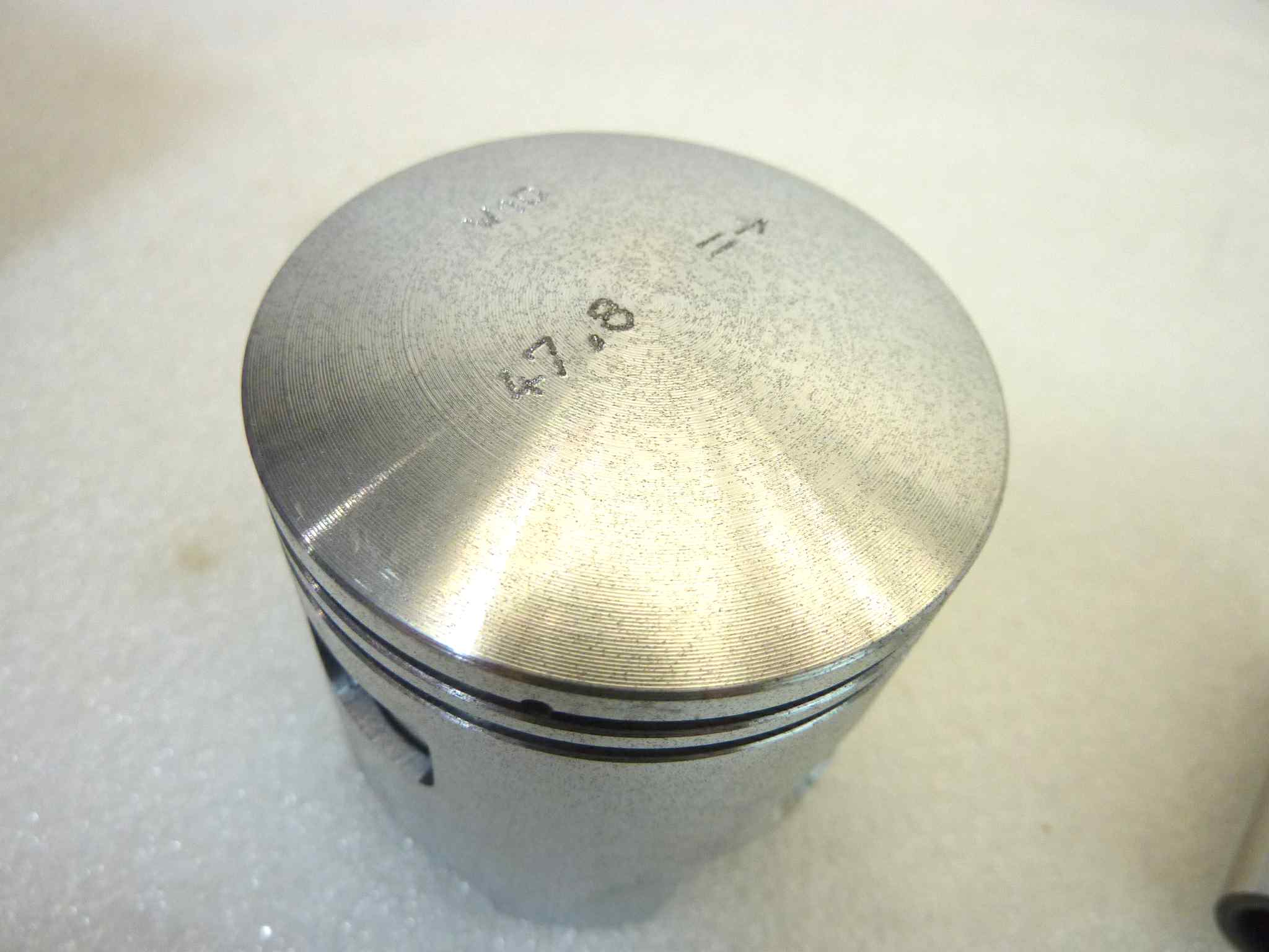 Pistone Polini trasf Vespa 90 cc Meteor diametro 47,8 cod PC 1247080 NUOVO Fondo di magazzino, VEDI FOTO, LEGGI DESCRIZIONE - immagine 9