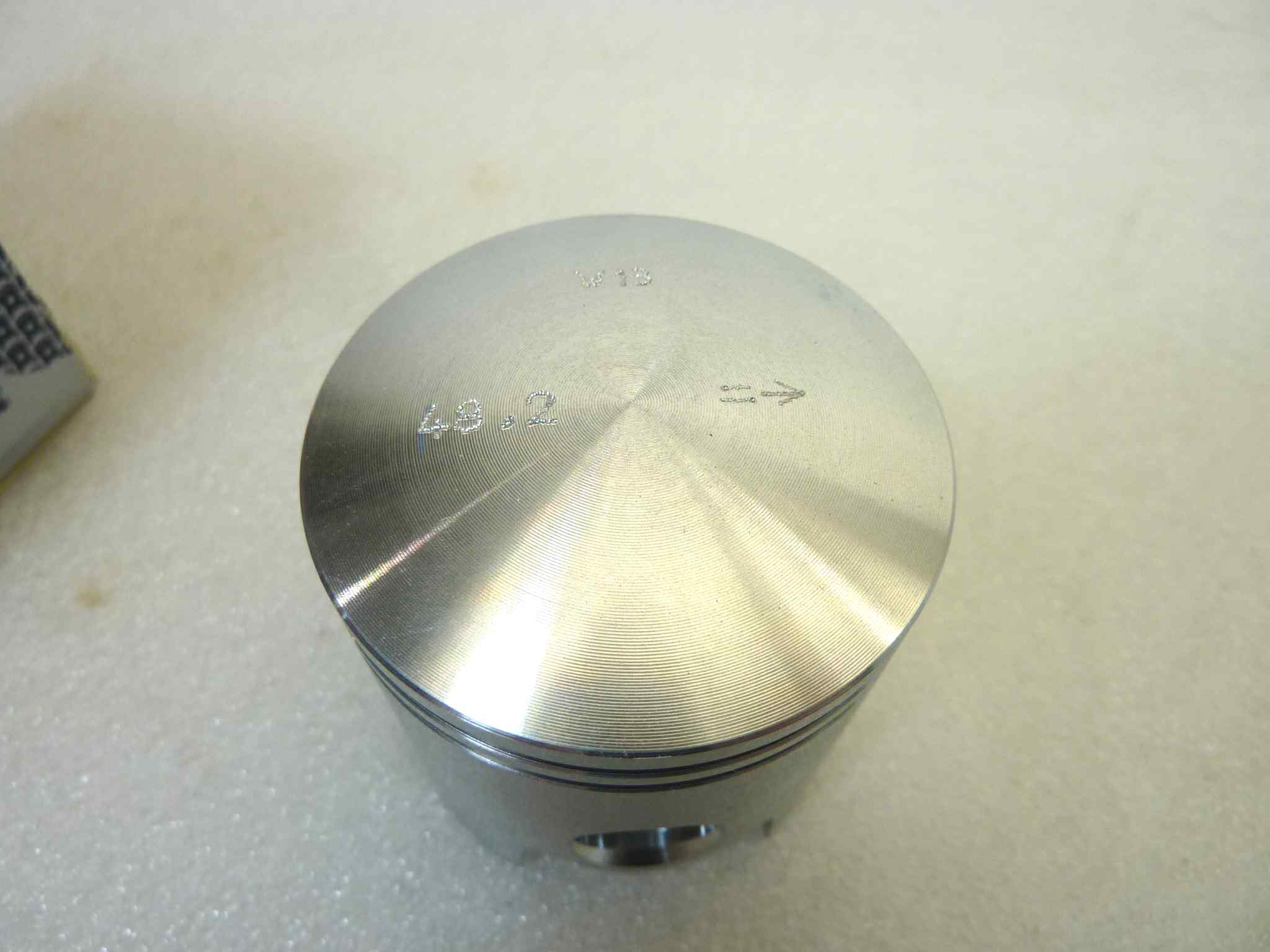 Pistone Polini trasf Vespa 90 cc Meteor diametro 48,2 cod PC 1247120 NUOVO Fondo di magazzino, VEDI FOTO, LEGGI DESCRIZIONE - immagine 9