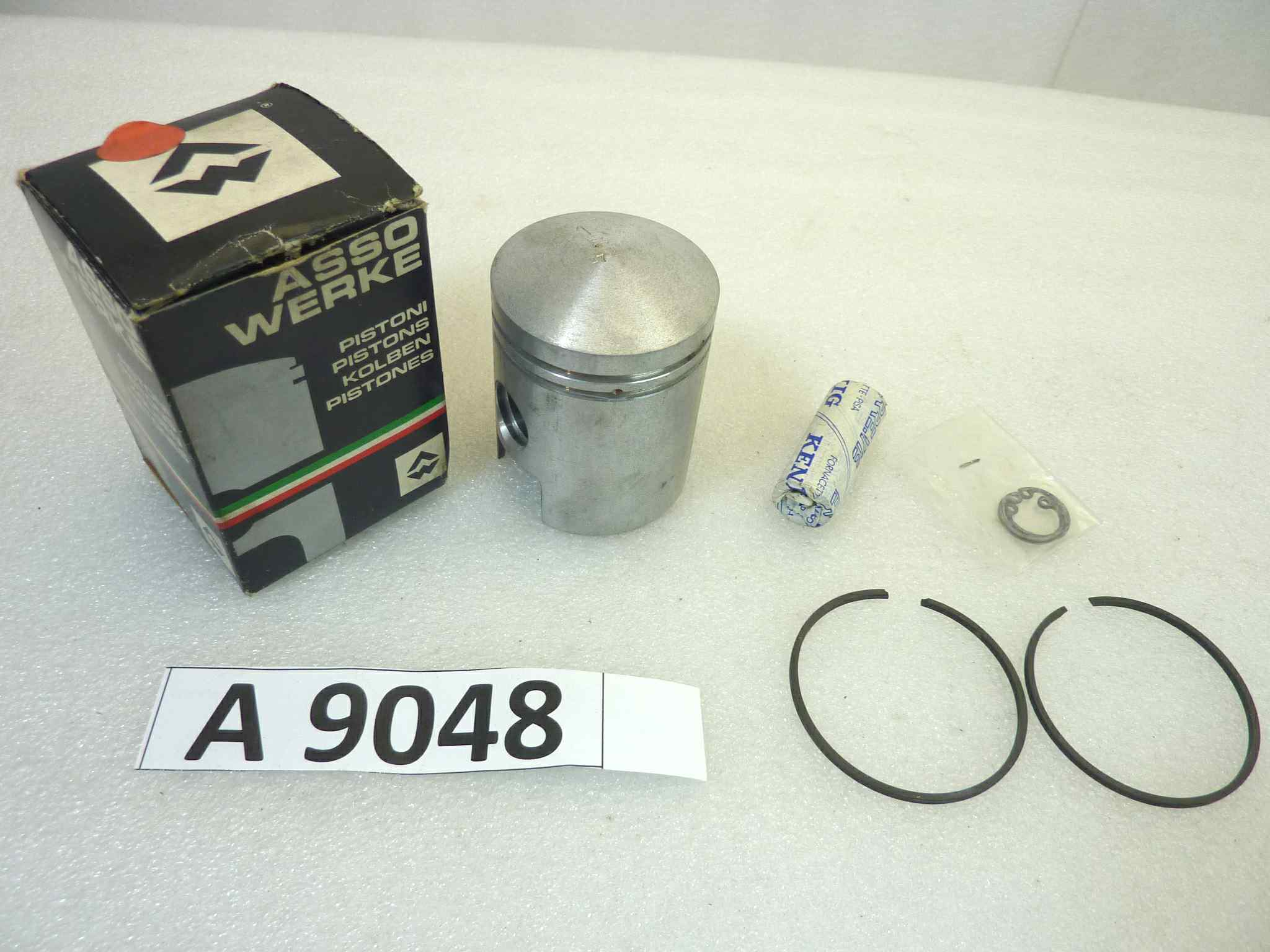 Pistone Piaggio Vespa Asso Werke diametro 47,4 cod FO 4700 NUOVO Fondo di magazzino, VEDI FOTO, LEGGI DESCRIZIONE
