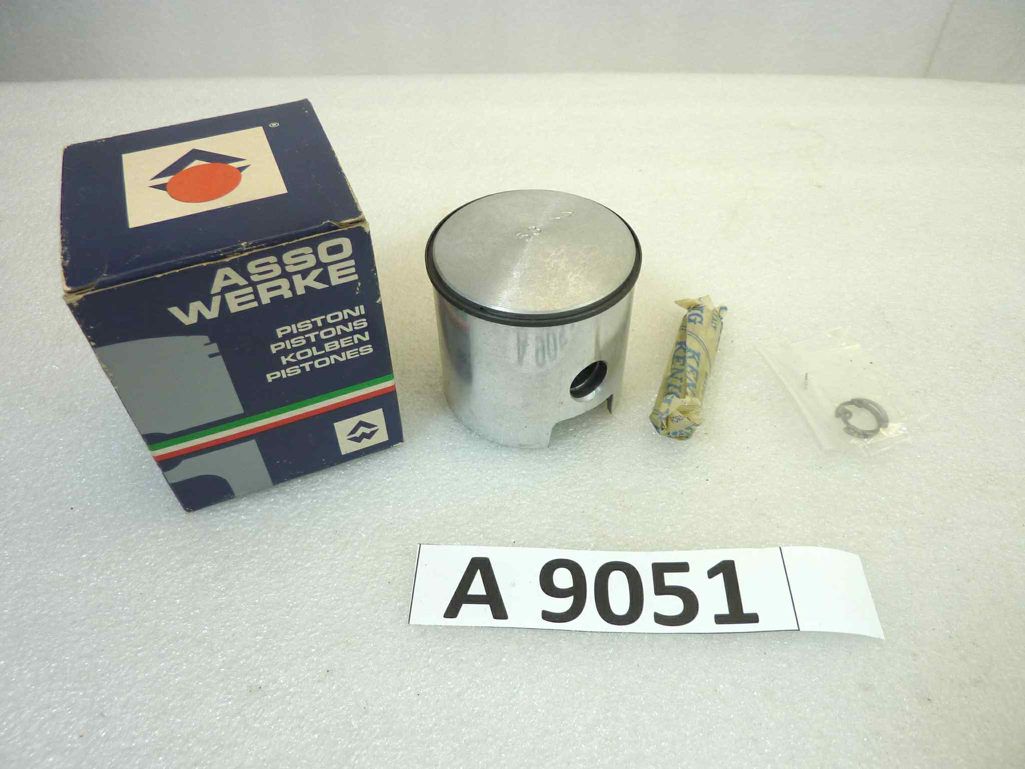 Pistone Piaggio Vespa Asso Werke diametro 53 cod 3909 NUOVO Fondo di magazzino, VEDI FOTO, LEGGI DESCRIZIONE