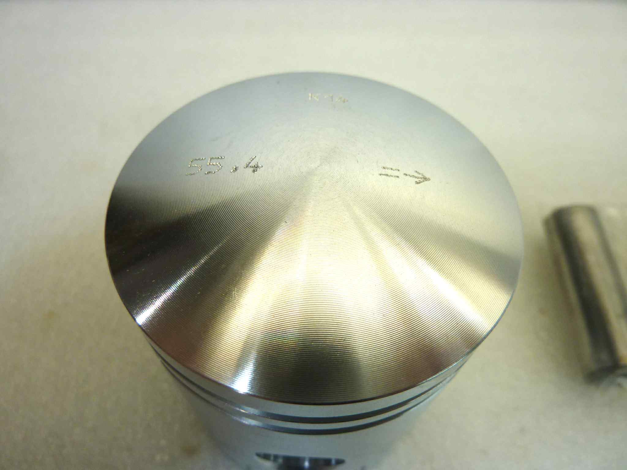 Pistone Piaggio Vespa 125 ET 3 Meteor diametro 55,4 cod PC 0973040 NUOVO Fondo di magazzino, VEDI FOTO, LEGGI DESCRIZIONE - immagine 9
