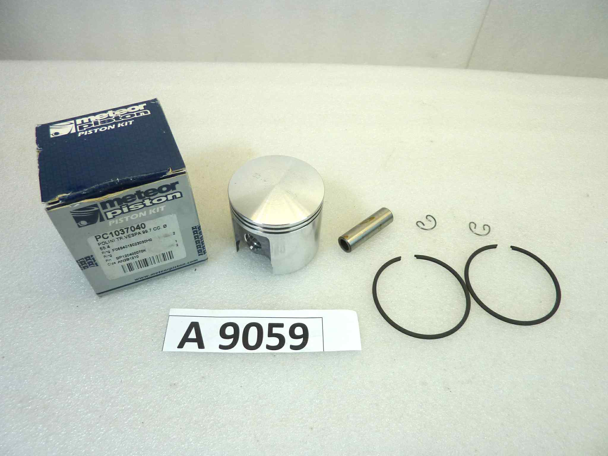Pistone Polini trasf Vespa 99.7 cc Meteor diametro 55,4 cod PC 1037040 NUOVO Fondo di magazzino, VEDI FOTO, LEGGI DESCRIZIONE
