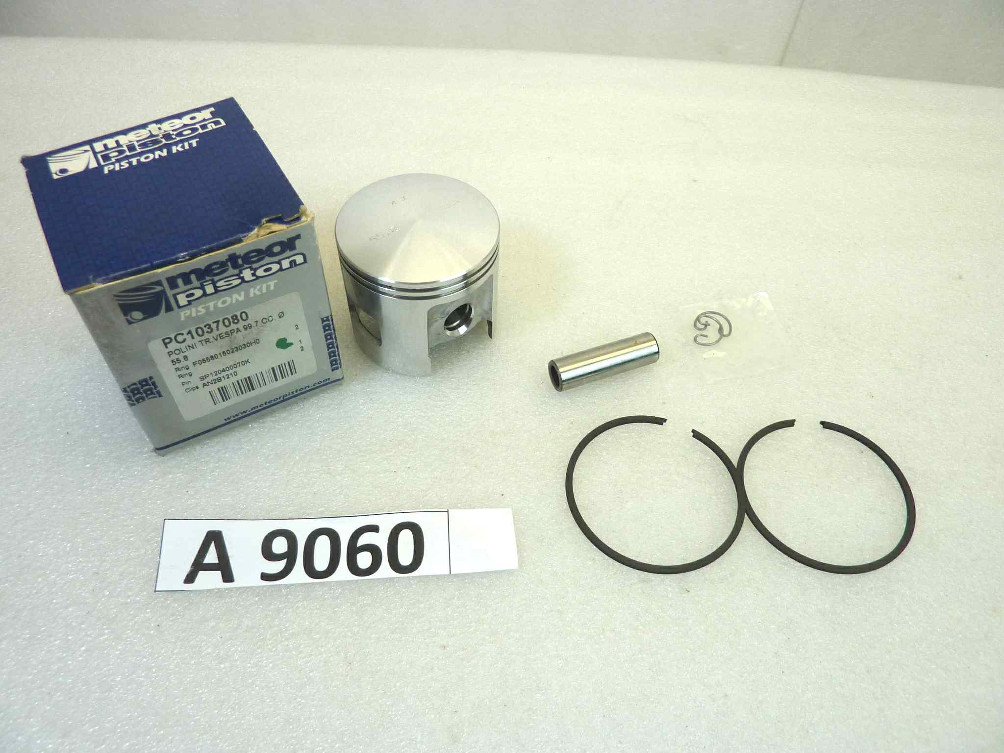 Pistone Polini trasf Vespa 99,7 cc Meteor diametro 55,8 cod PC 1037080 NUOVO Fondo di magazzino, VEDI FOTO, LEGGI DESCRIZIONE