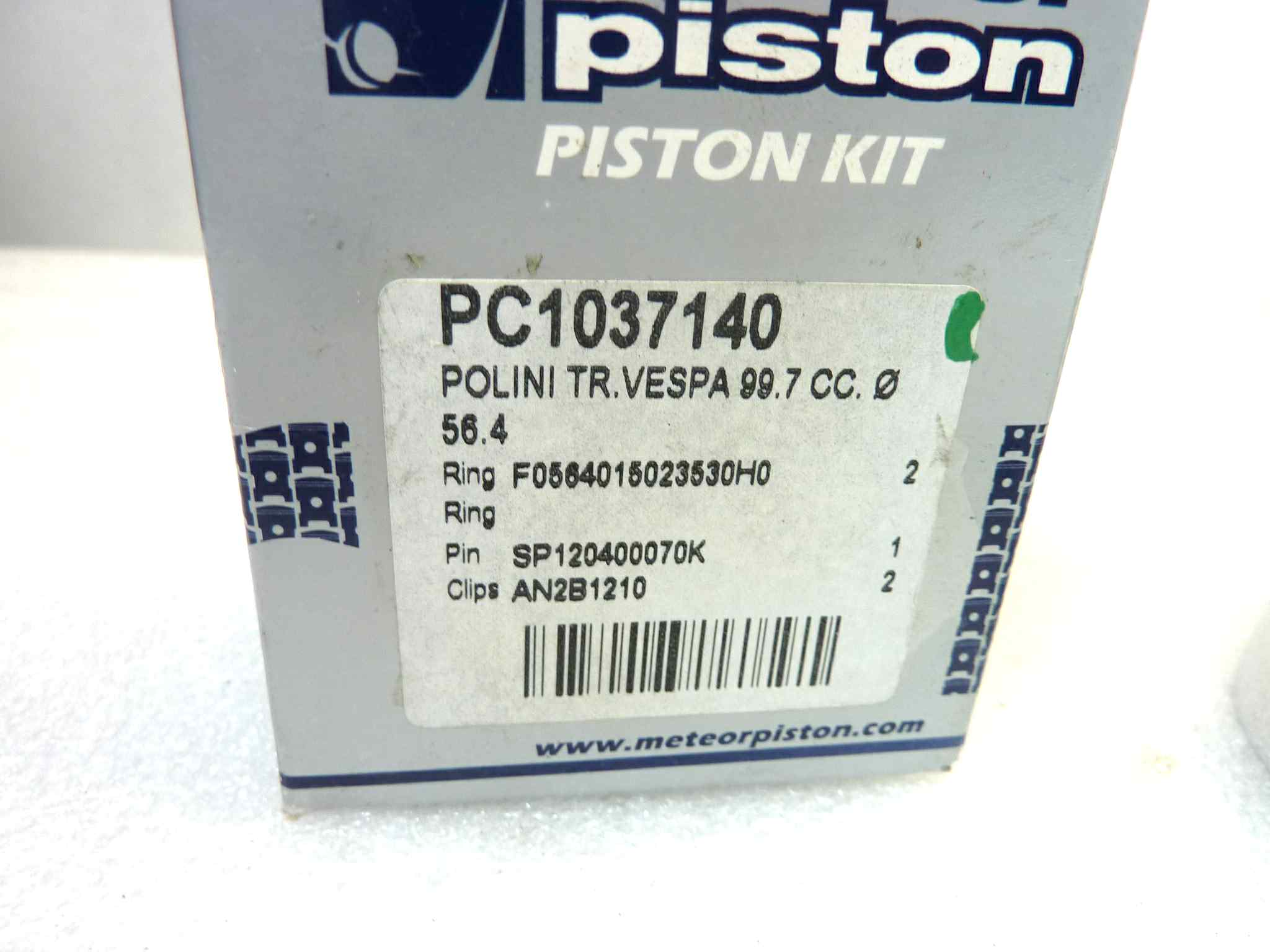 Pistone Polini trasf Vespa 99,7 cc Meteor diametro 56,4 cod PC 1037140 NUOVO Fondo di magazzino, VEDI FOTO, LEGGI DESCRIZIONE - immagine 2