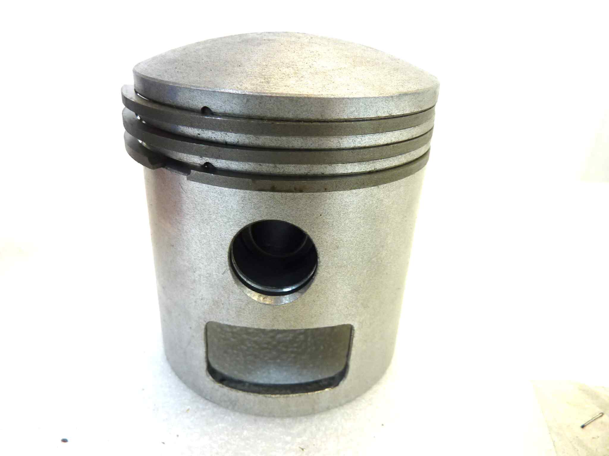 Pistone Lambretta Asso Werke diametro 63,4 NUOVO Fondo di magazzino, VEDI FOTO, LEGGI DESCRIZIONE - immagine 4