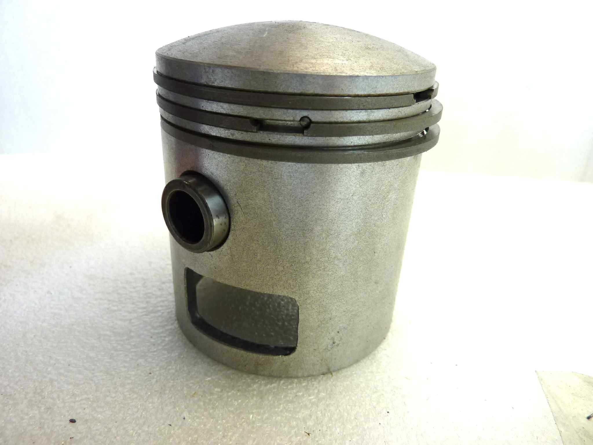 Pistone Lambretta Asso Werke diametro 63,4 NUOVO Fondo di magazzino, VEDI FOTO, LEGGI DESCRIZIONE - immagine 7