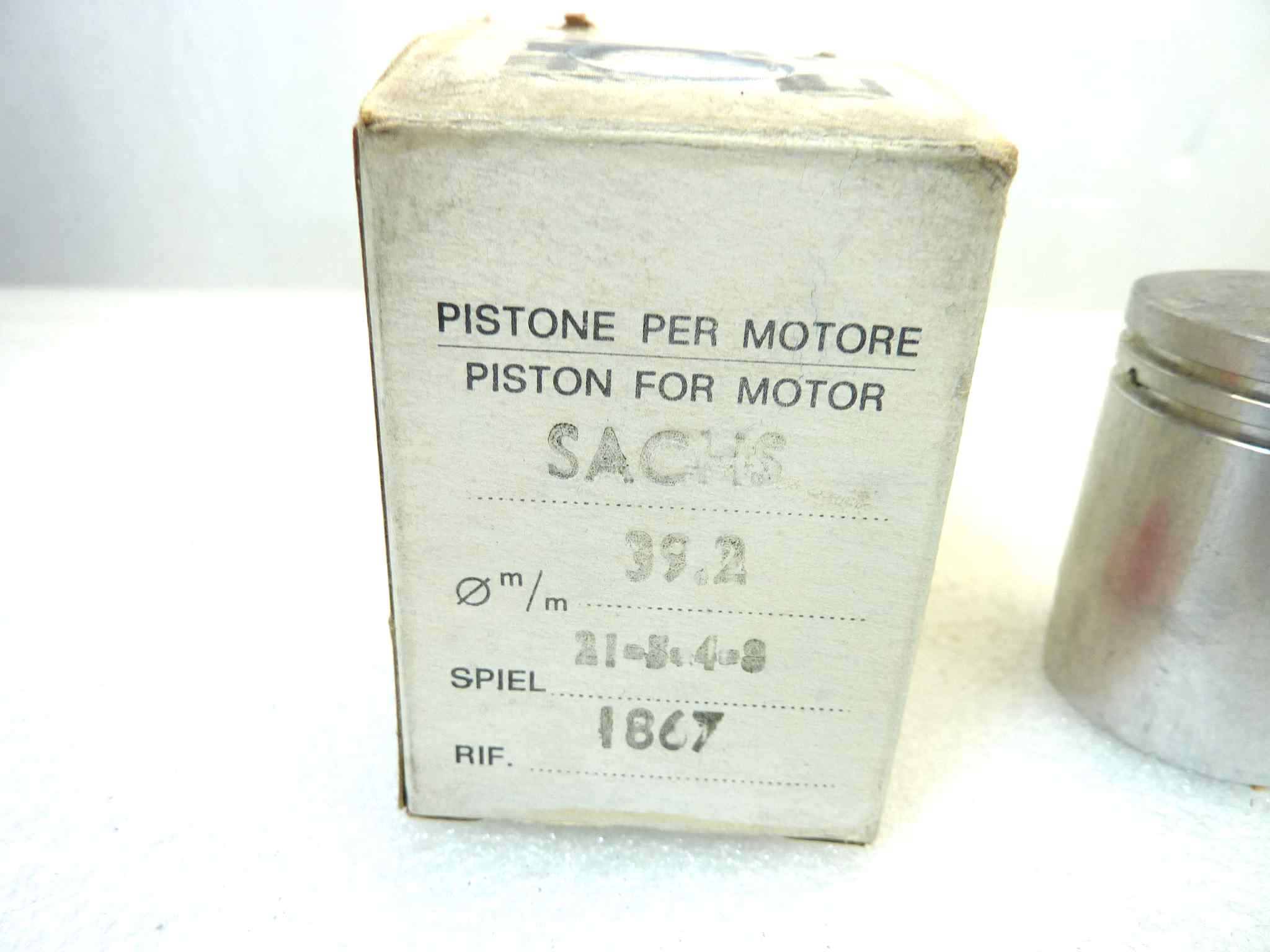 Pistone Sachs Asso diametro 39,2 cod 1867 NUOVO Fondo di magazzino, VEDI FOTO, LEGGI DESCRIZIONE - immagine 2
